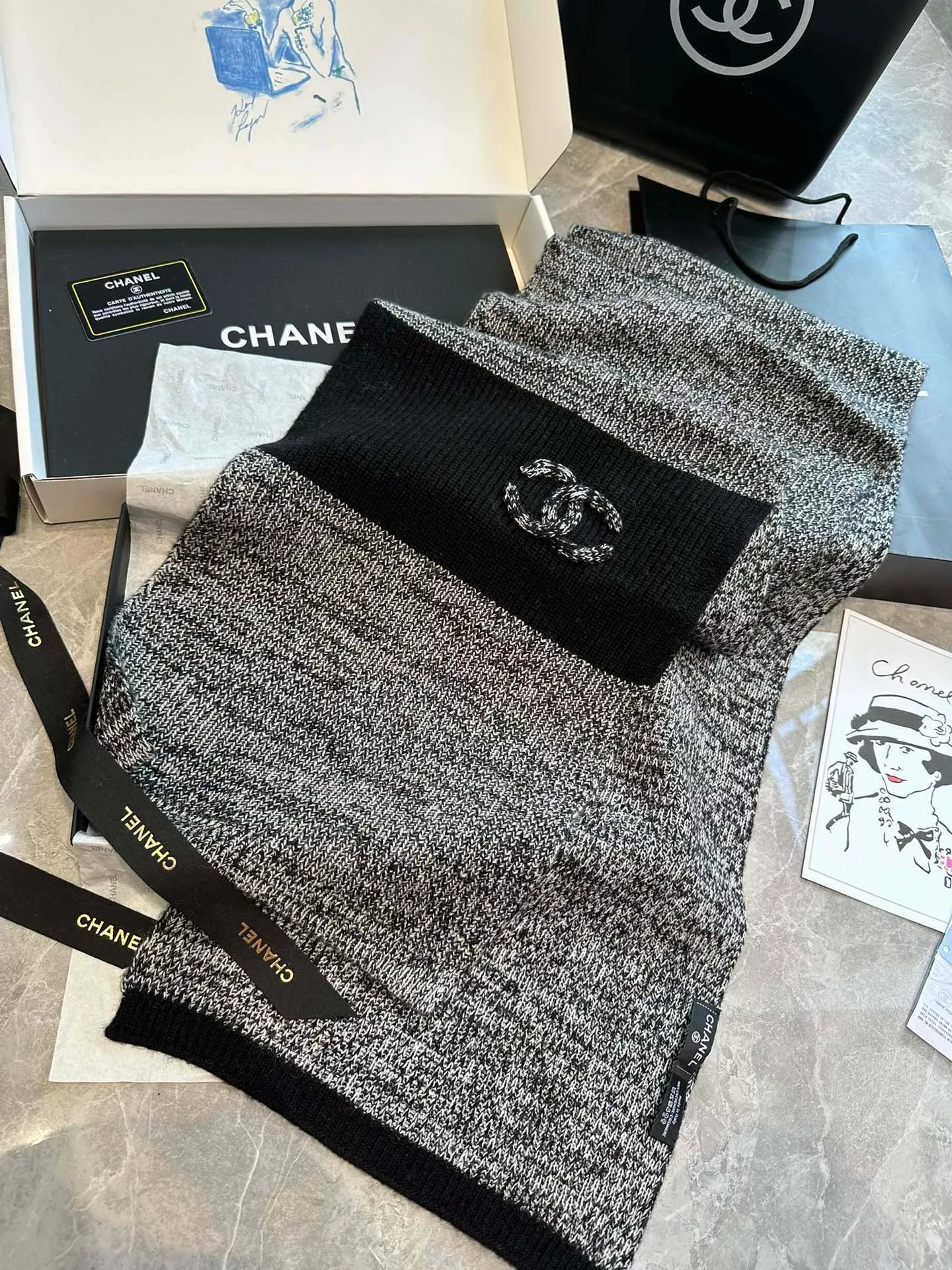 Durable 4233 Chanel Scarves For Women