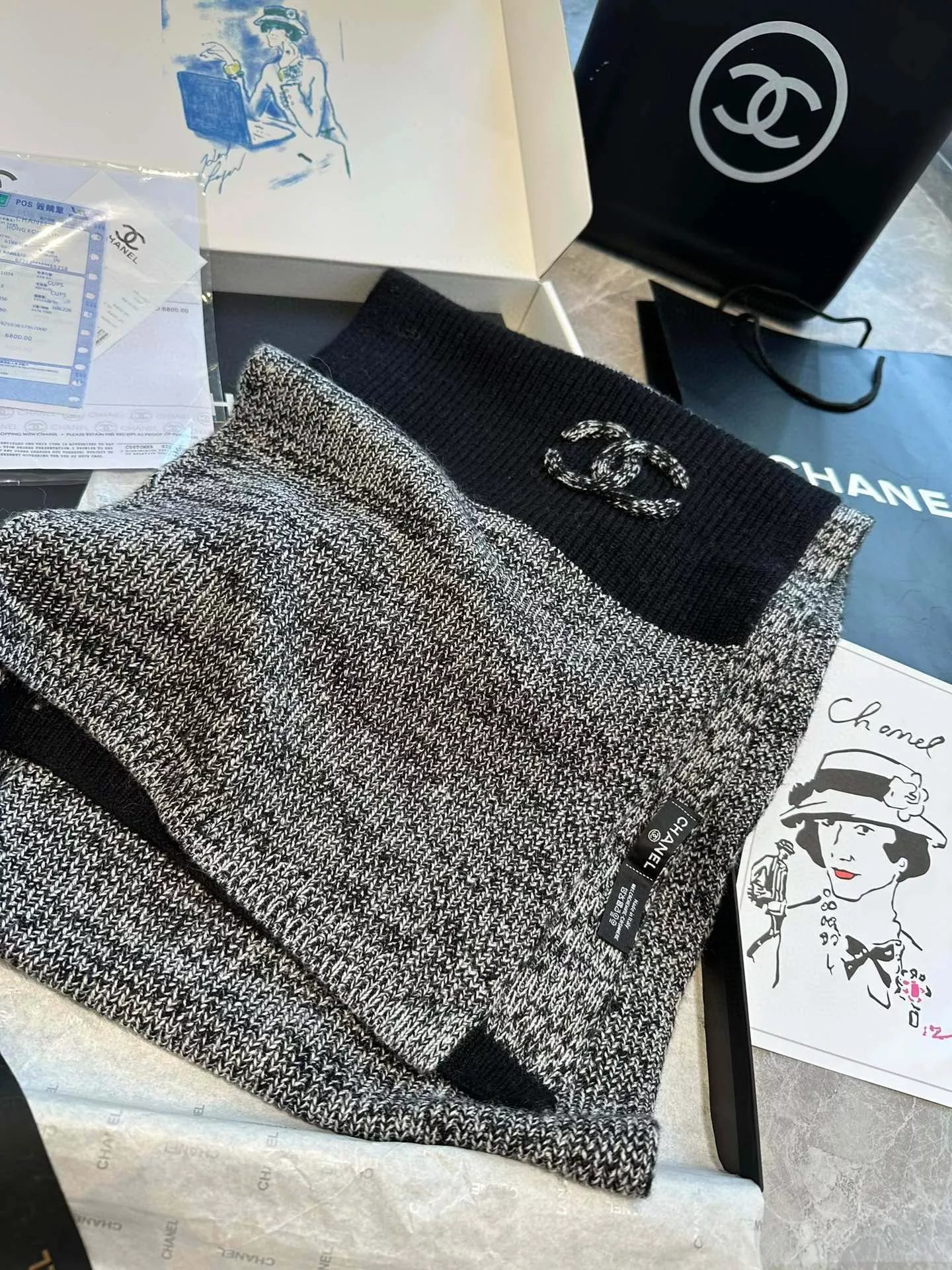 Durable 4233 Chanel Scarves For Women