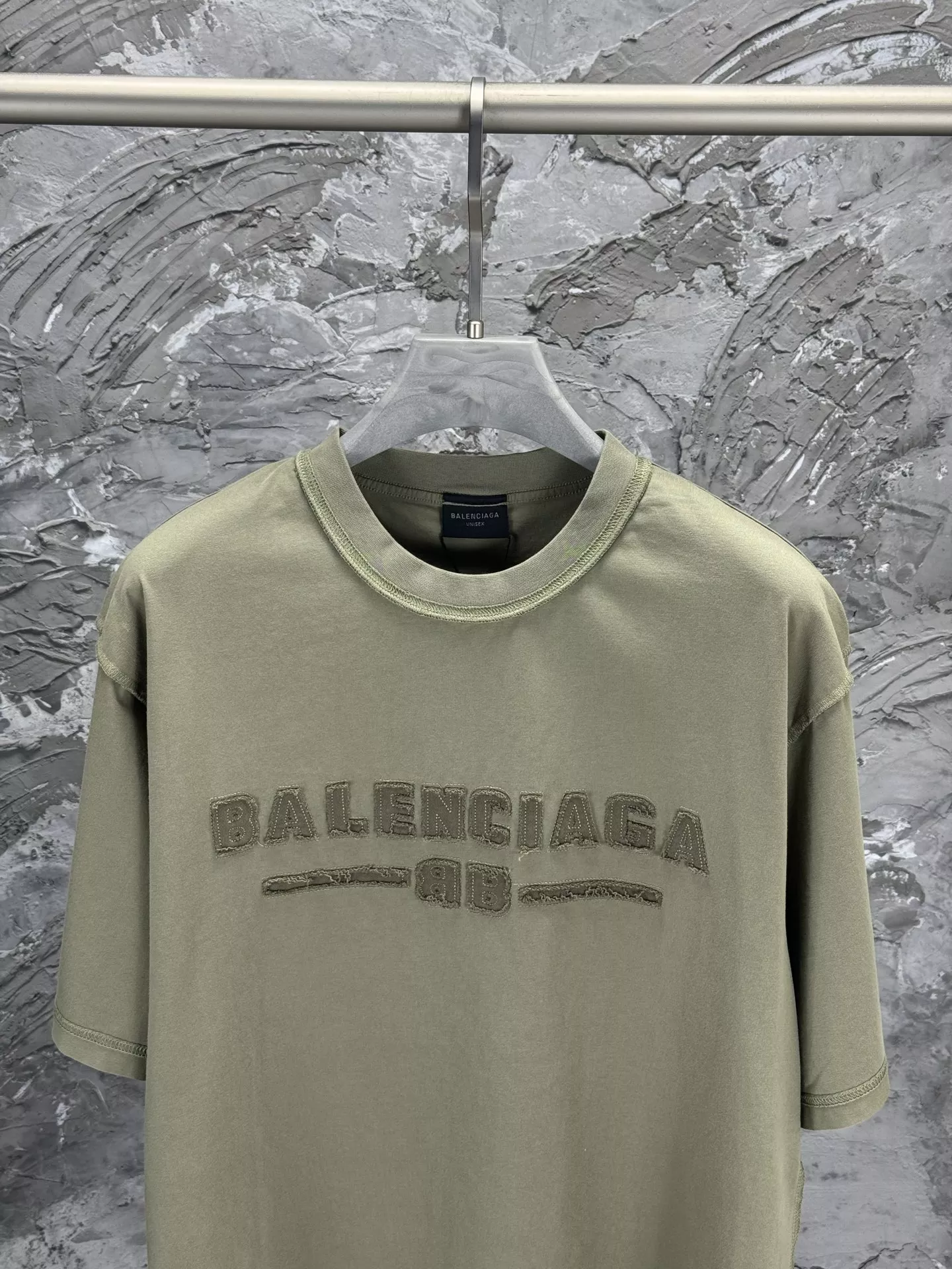 Durable 4271 Balenciaga T-Shirts Short Sleeved For Unisex