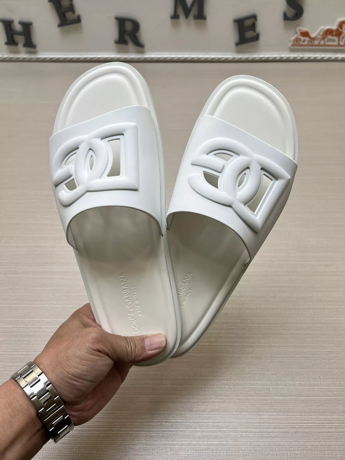 Durable 4323 Dolce & Gabbana D&G Slippers For Men