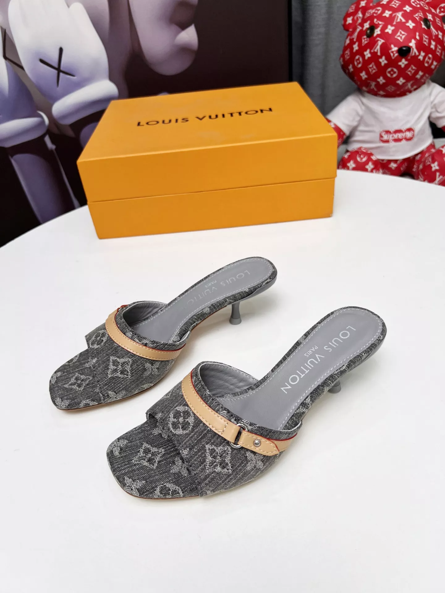 Durable 4392 Louis Vuitton Slippers For Women