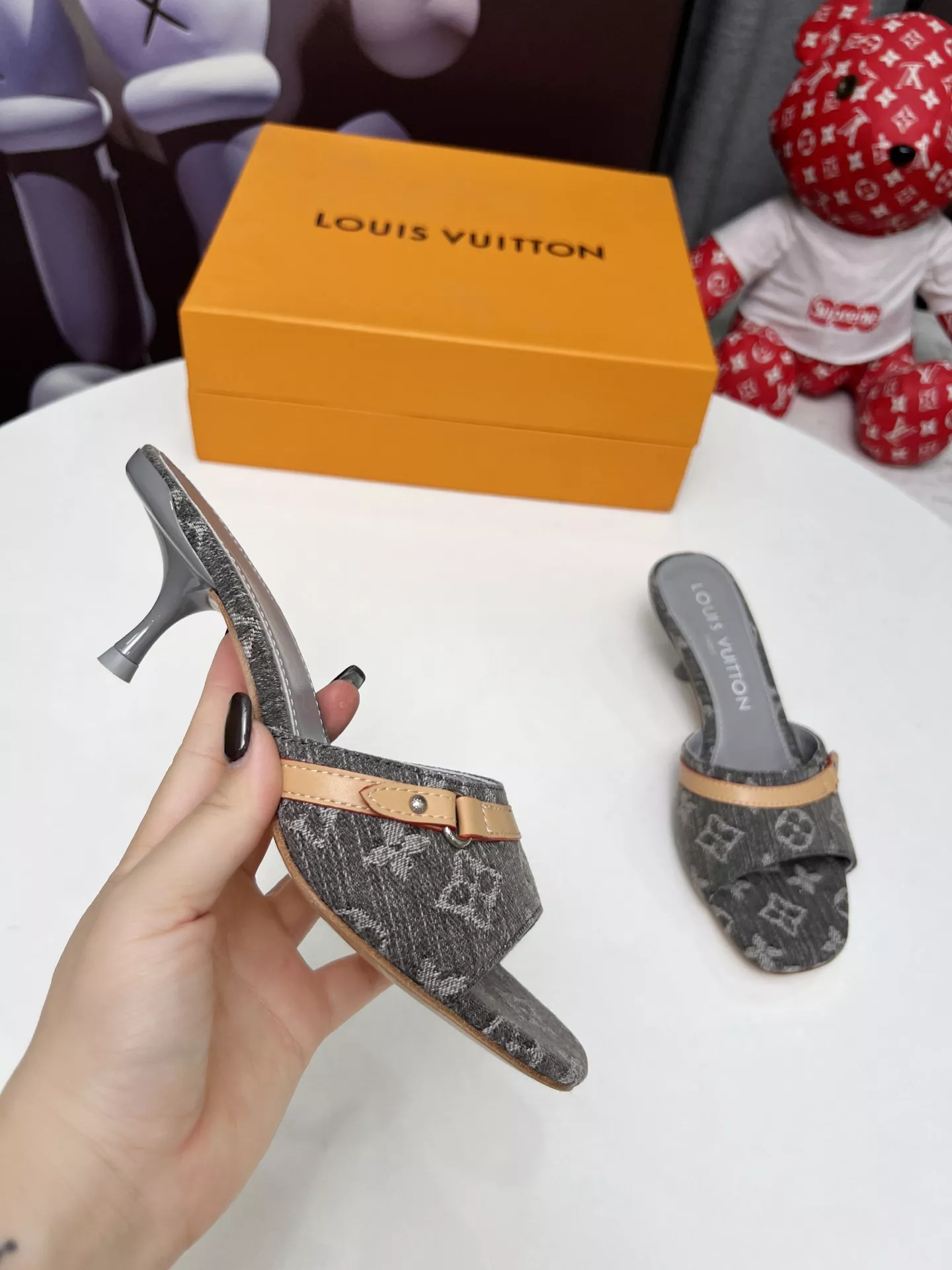 Durable 4392 Louis Vuitton Slippers For Women