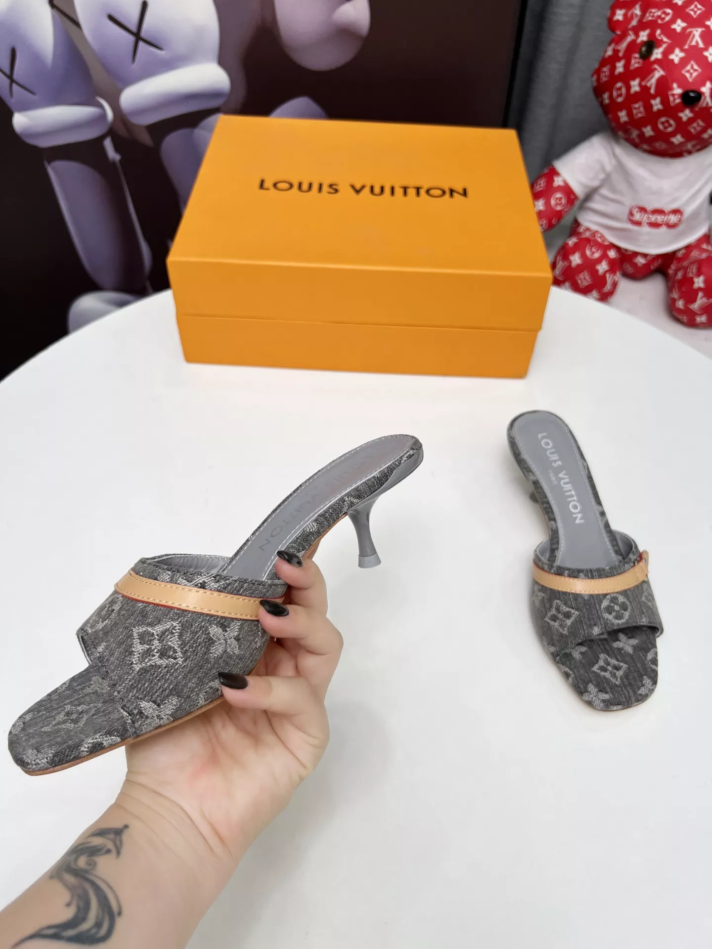 Durable 4392 Louis Vuitton Slippers For Women