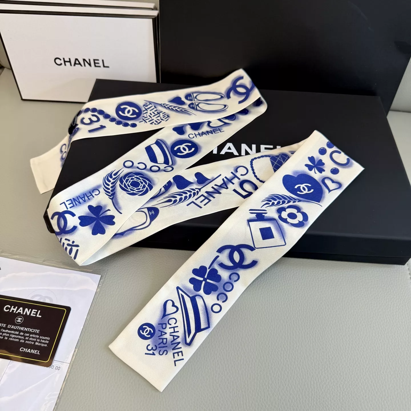 Durable 4438 Chanel Silk Scarf