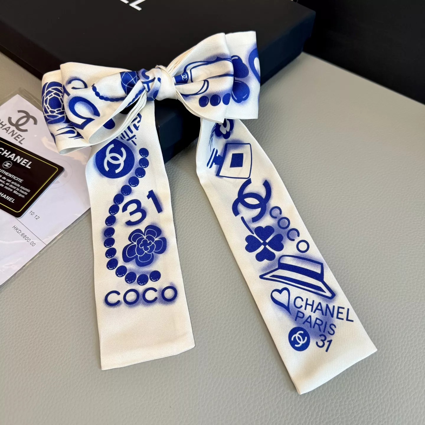 Durable 4438 Chanel Silk Scarf