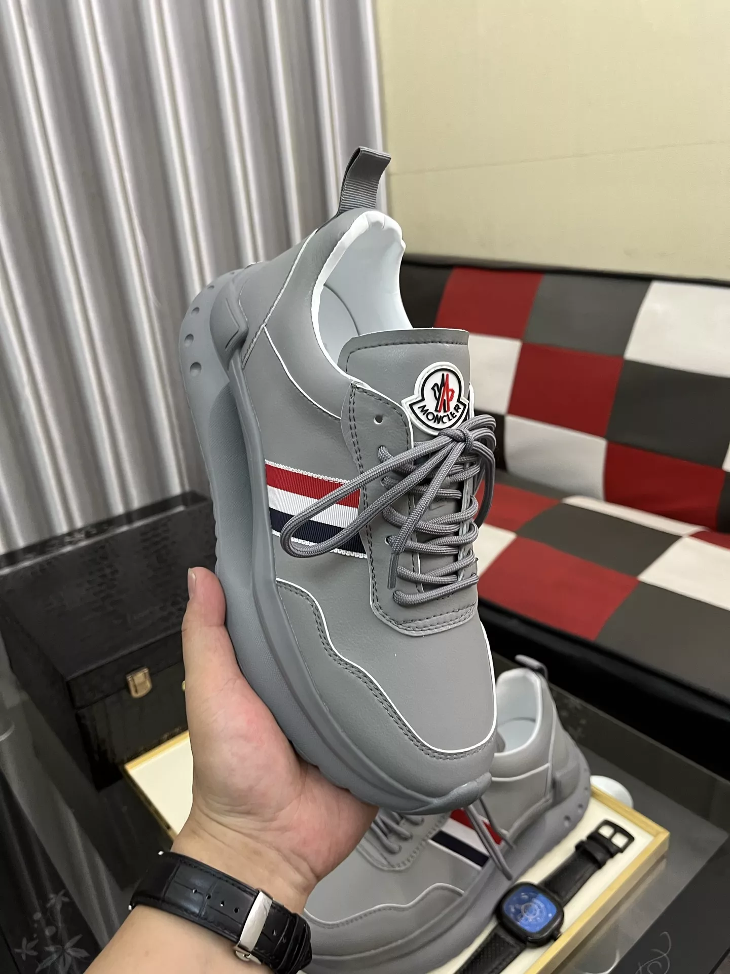Durable 4567 Moncler Casual Shoes For Men