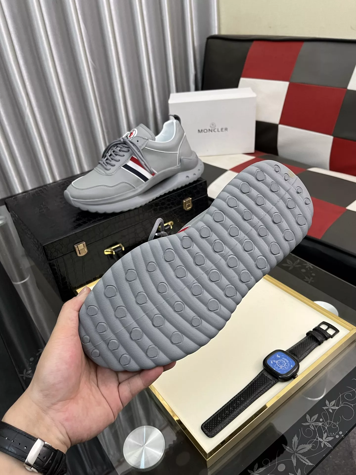 Durable 4567 Moncler Casual Shoes For Men