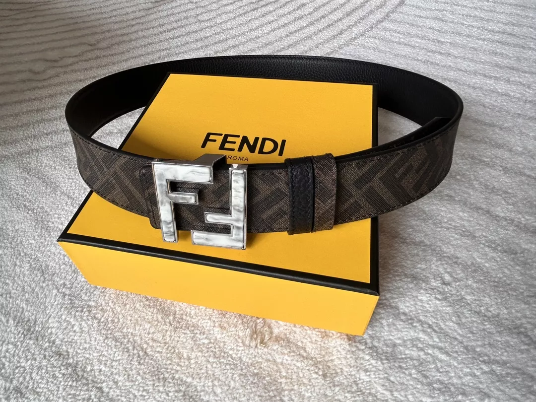 Durable 4758 Fendi AAA Quality Belts In 4.0cm For Men