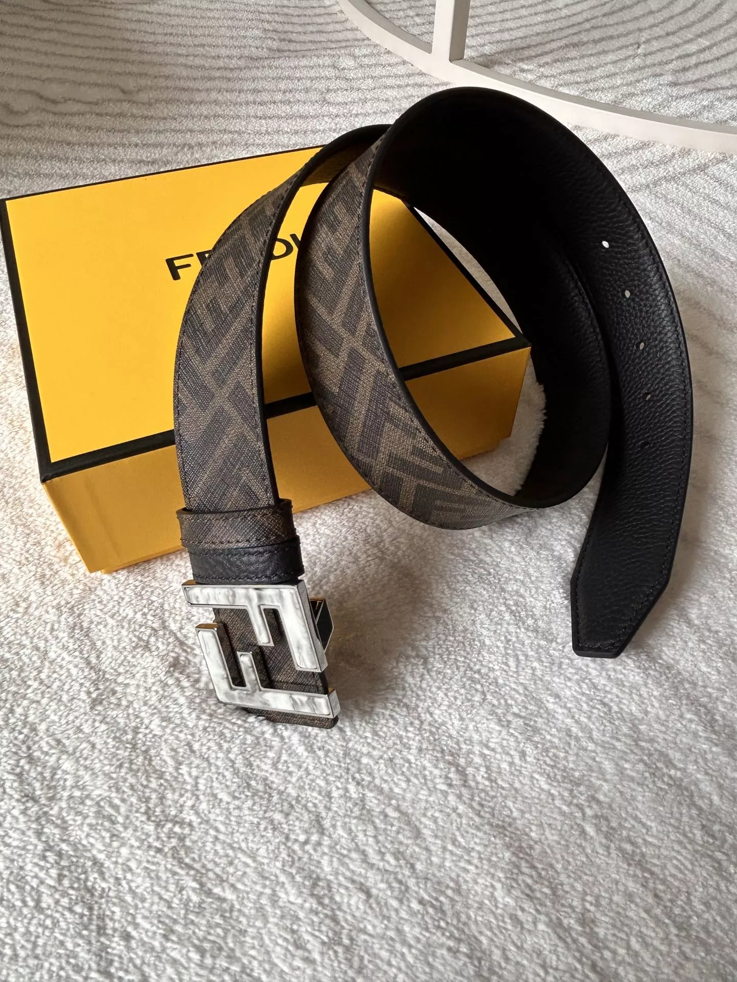 Durable 4758 Fendi AAA Quality Belts In 4.0cm For Men