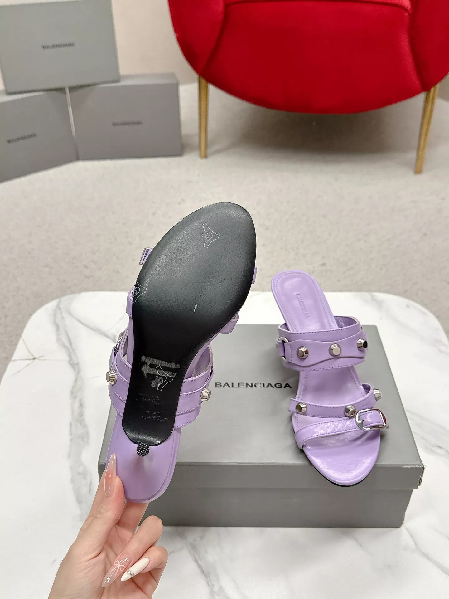 Durable 4819 Balenciaga Slippers For Women