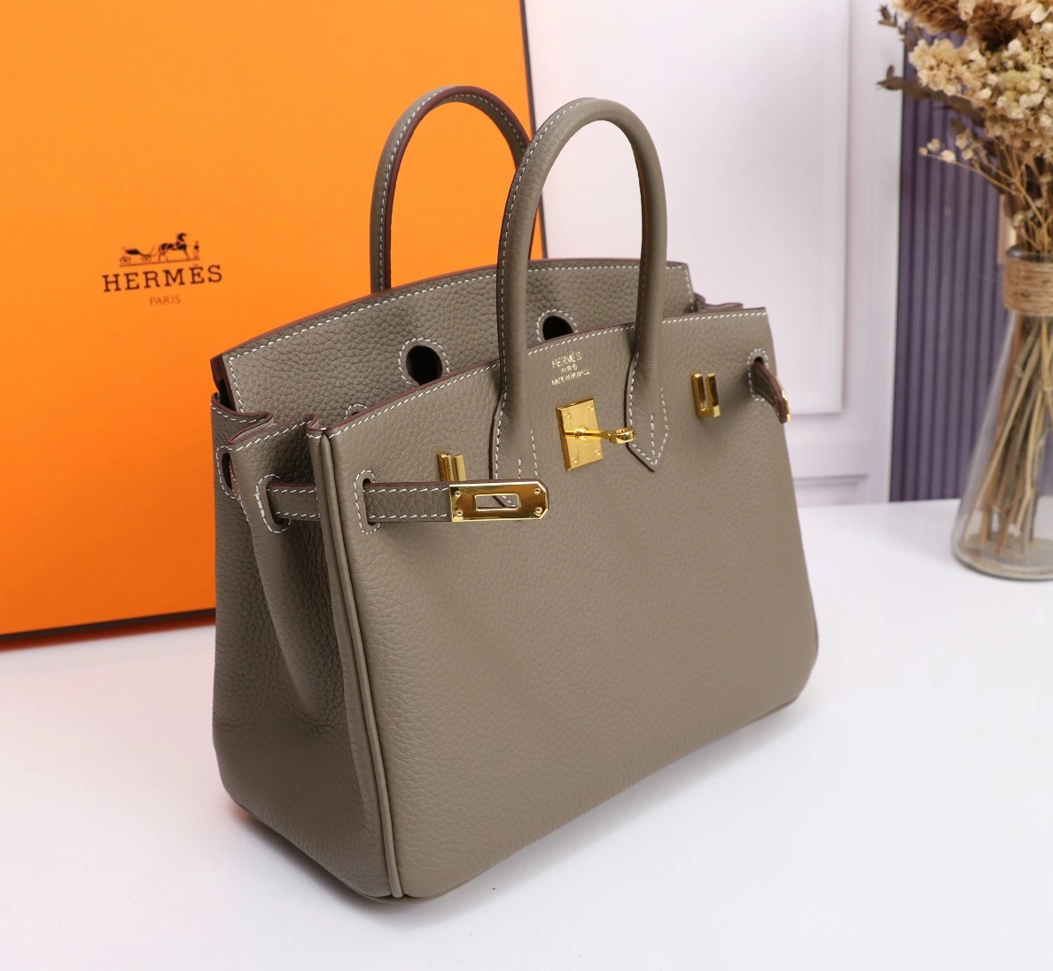 Durable 4821 Hermes AAA Quality Handbags For Women