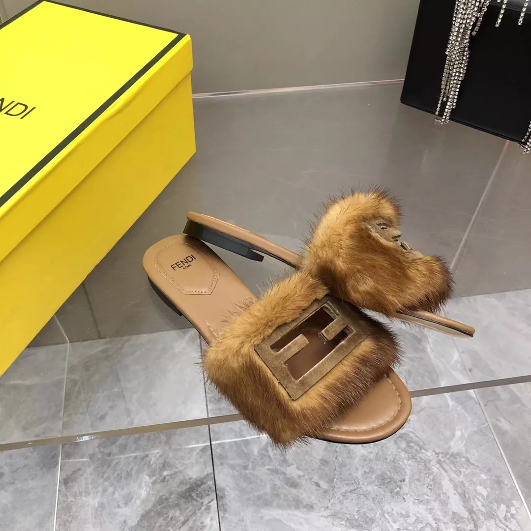Durable 484 Fendi Slippers For Women