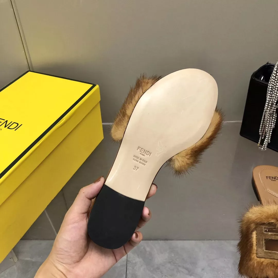 Durable 484 Fendi Slippers For Women