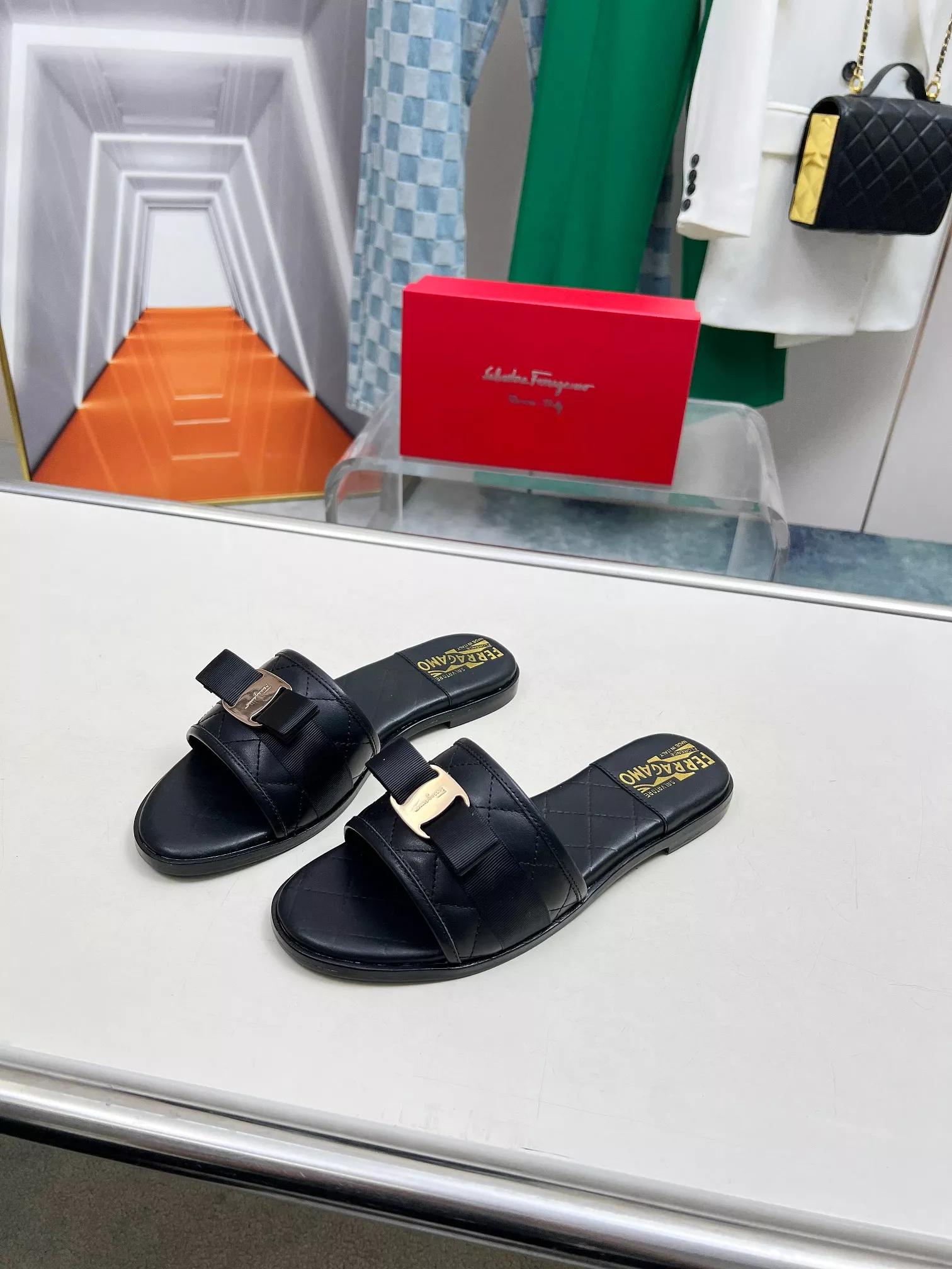 Durable 485 Salvatore Ferragamo Slippers For Women