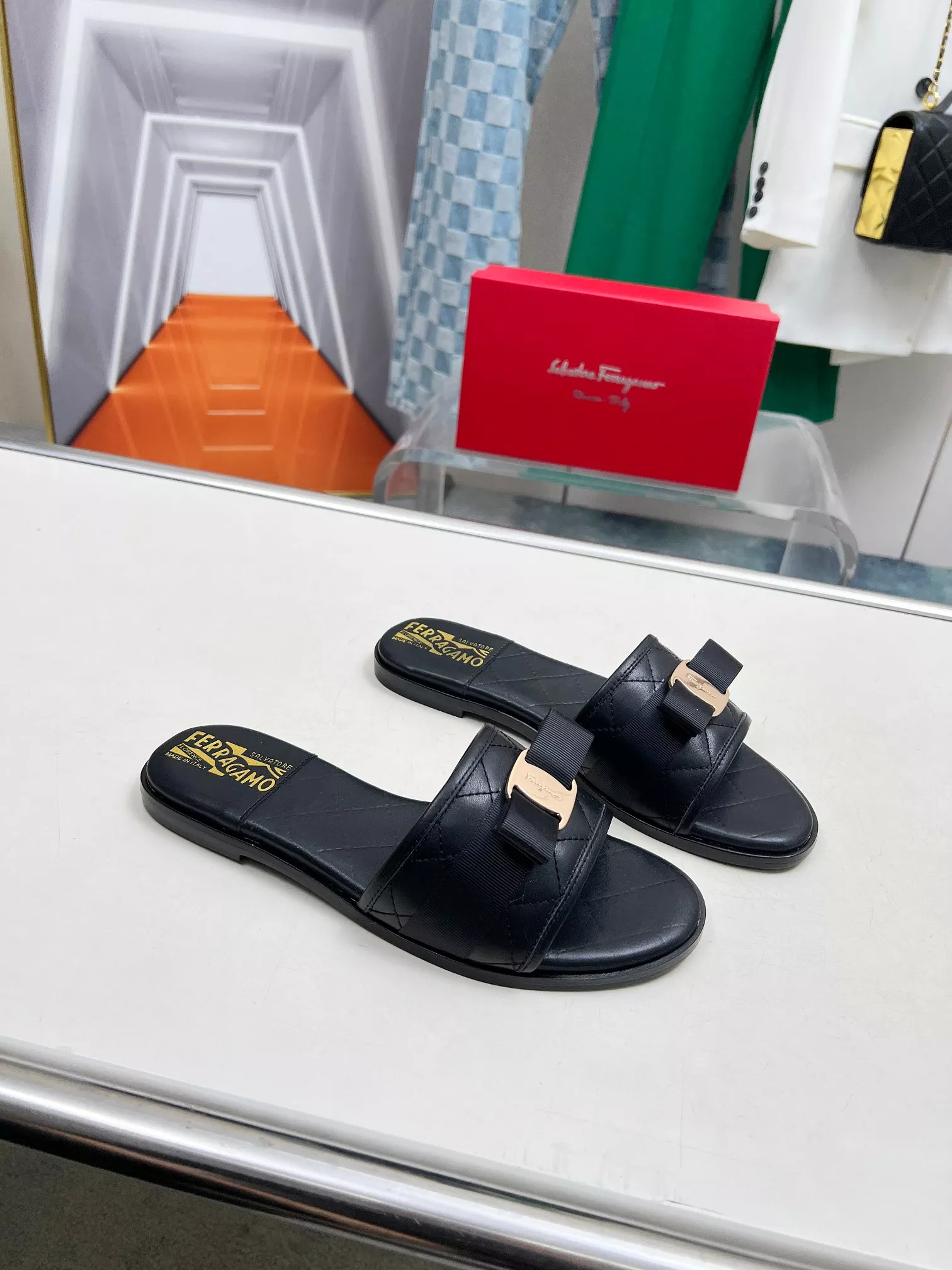 Durable 485 Salvatore Ferragamo Slippers For Women