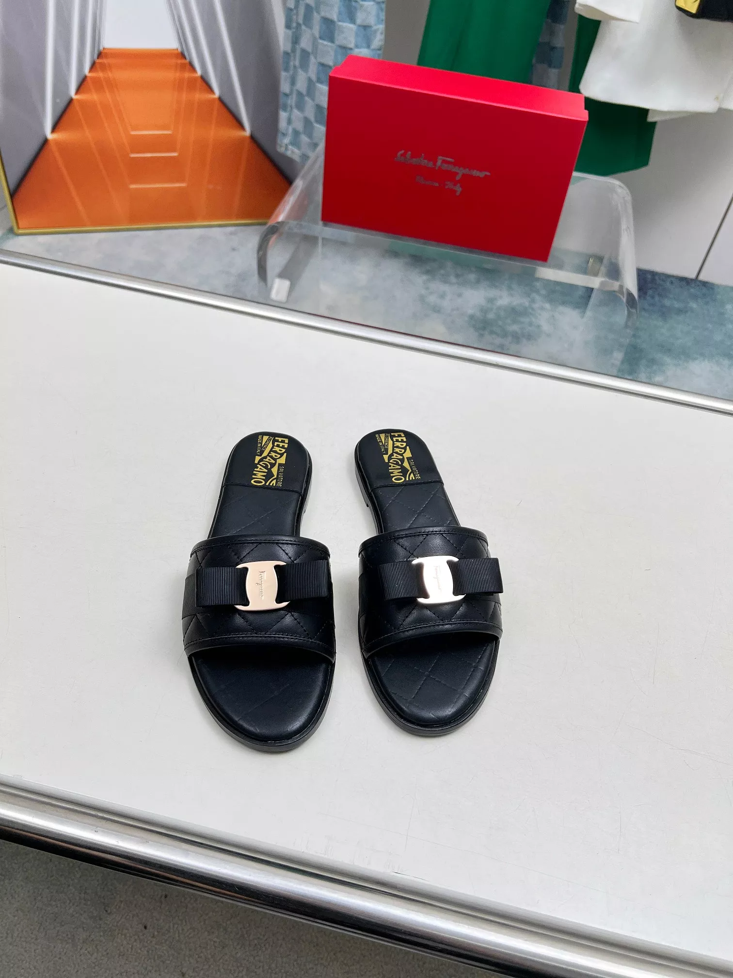Durable 485 Salvatore Ferragamo Slippers For Women