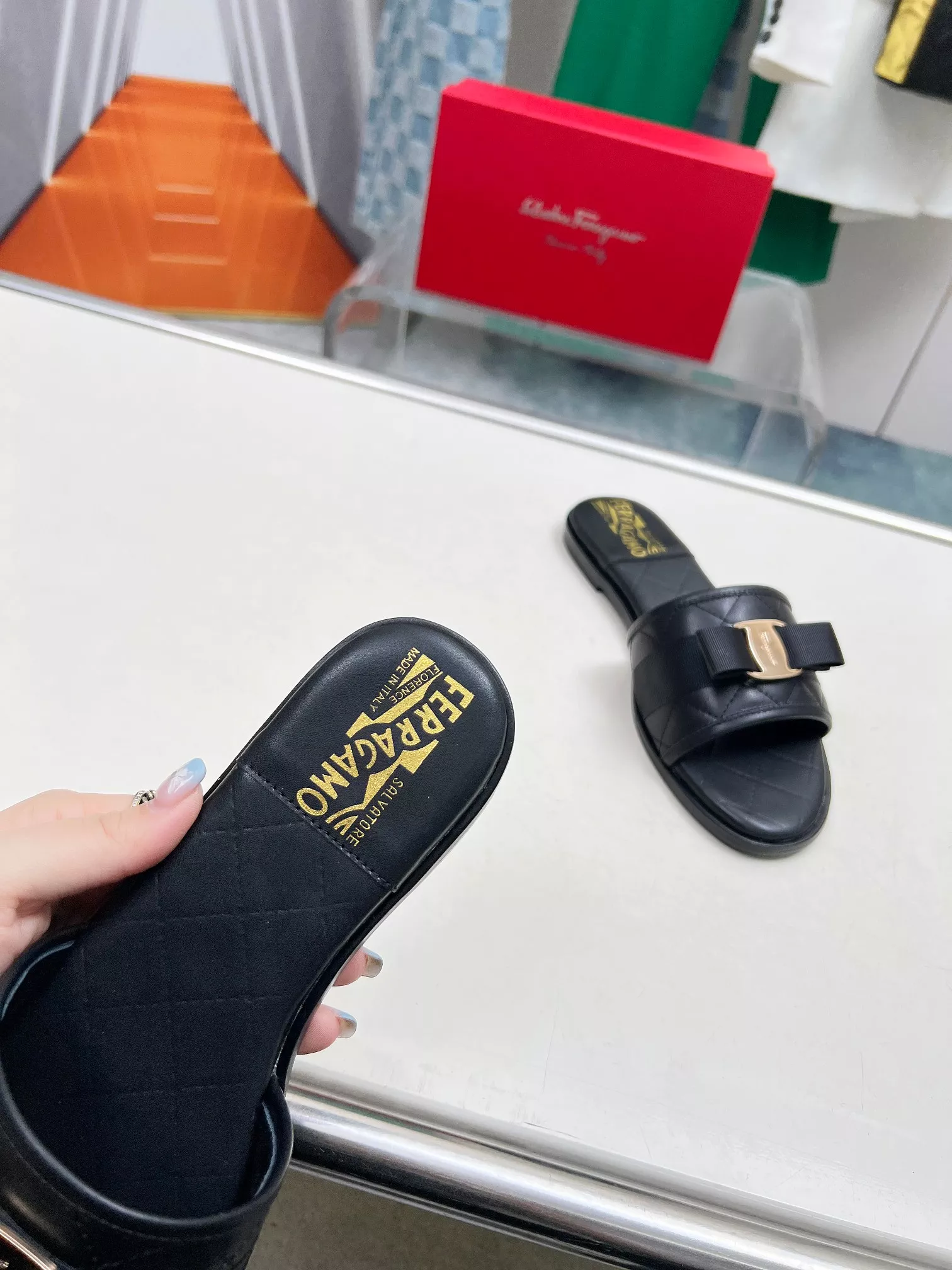 Durable 485 Salvatore Ferragamo Slippers For Women