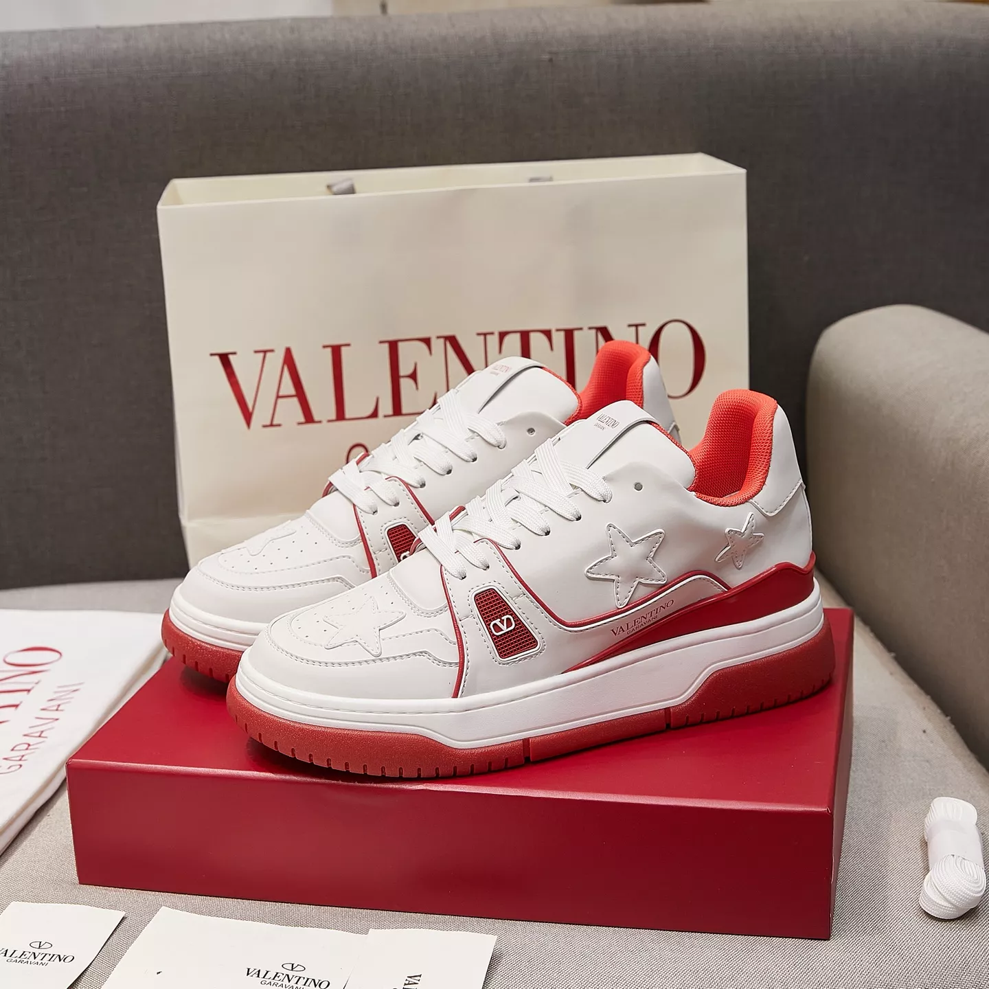 Durable 5034 Valentino Casual Shoes For Women