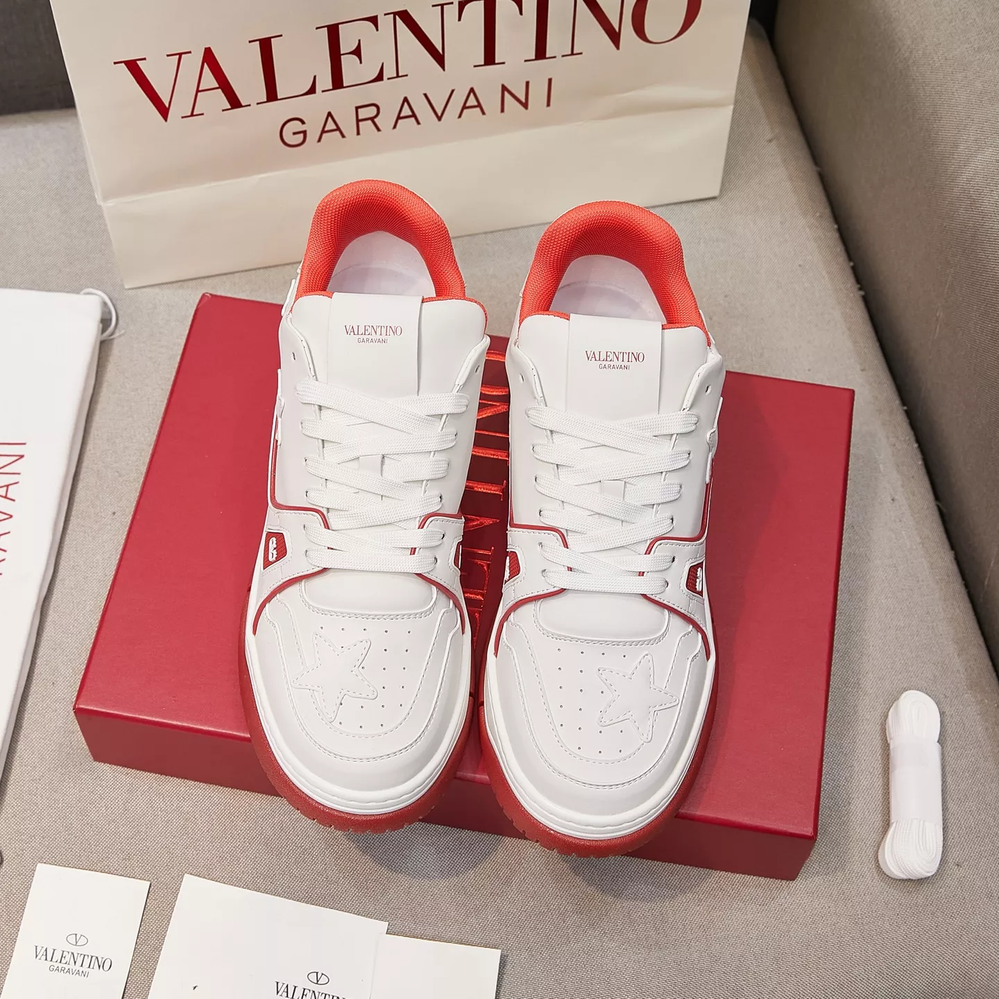 Durable 5034 Valentino Casual Shoes For Women
