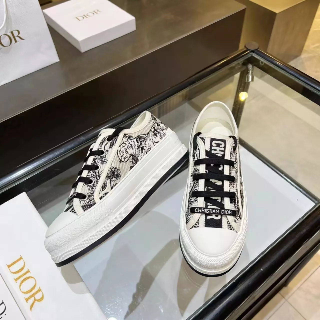 Durable 5068 Christian Dior Casual Shoes For Women