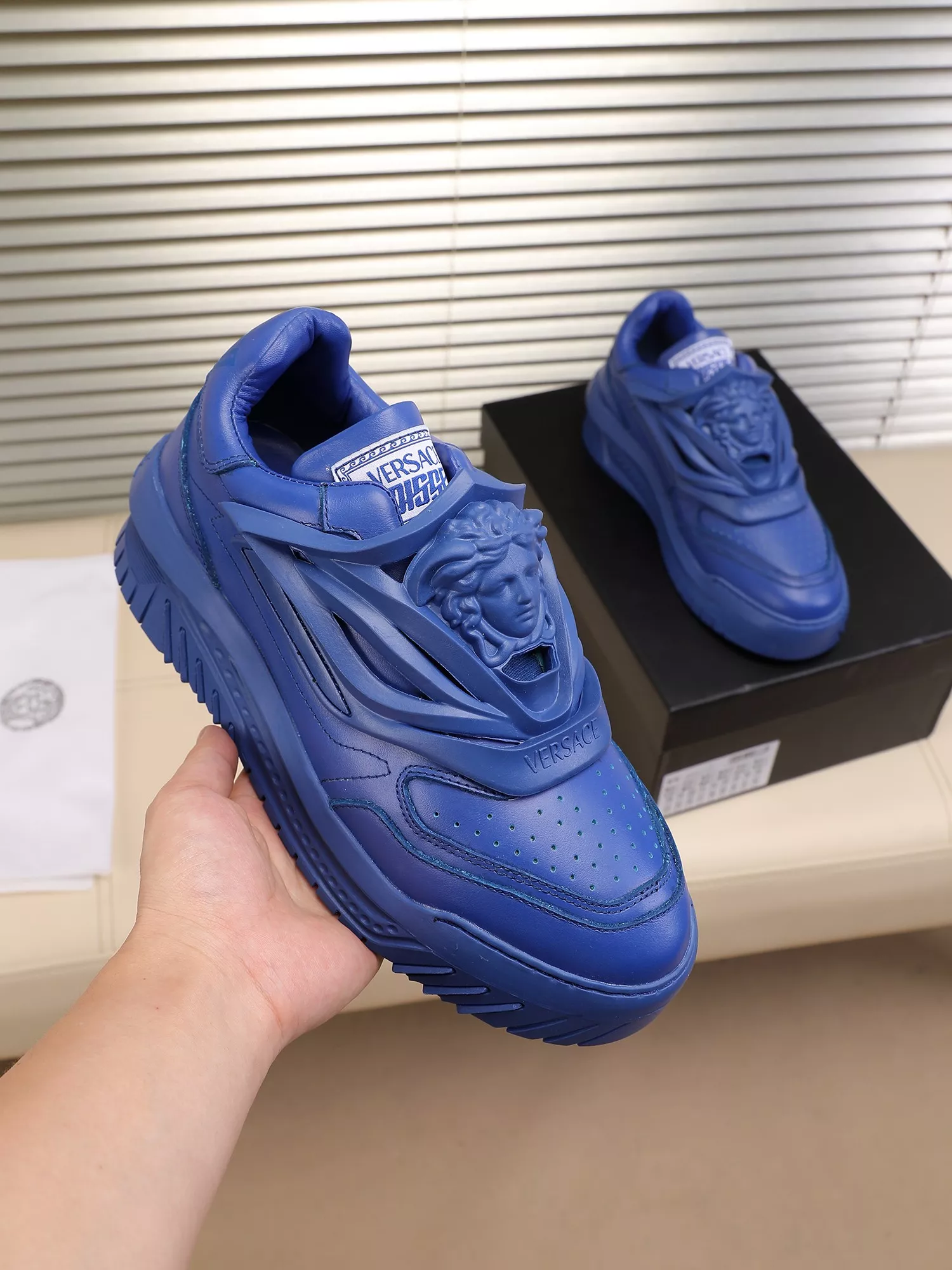 Durable 5155 Versace Casual Shoes For Men
