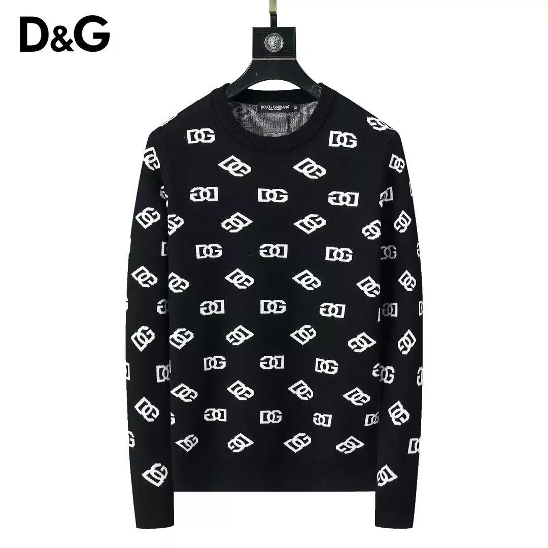 Durable 5166 Dolce & Gabbana D&G Sweaters Long Sleeved For Men