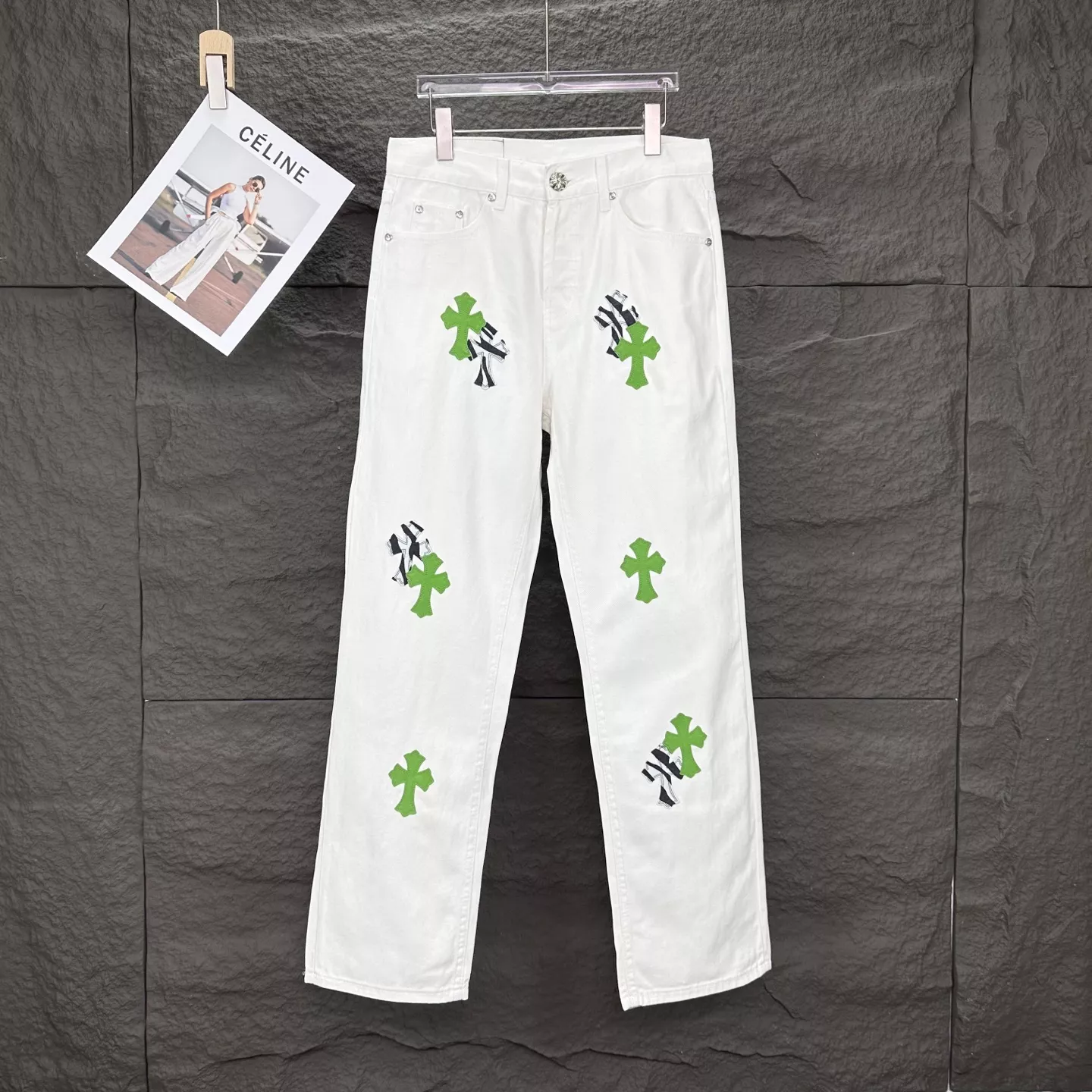 Durable 5243 Chrome Hearts Jeans For Men
