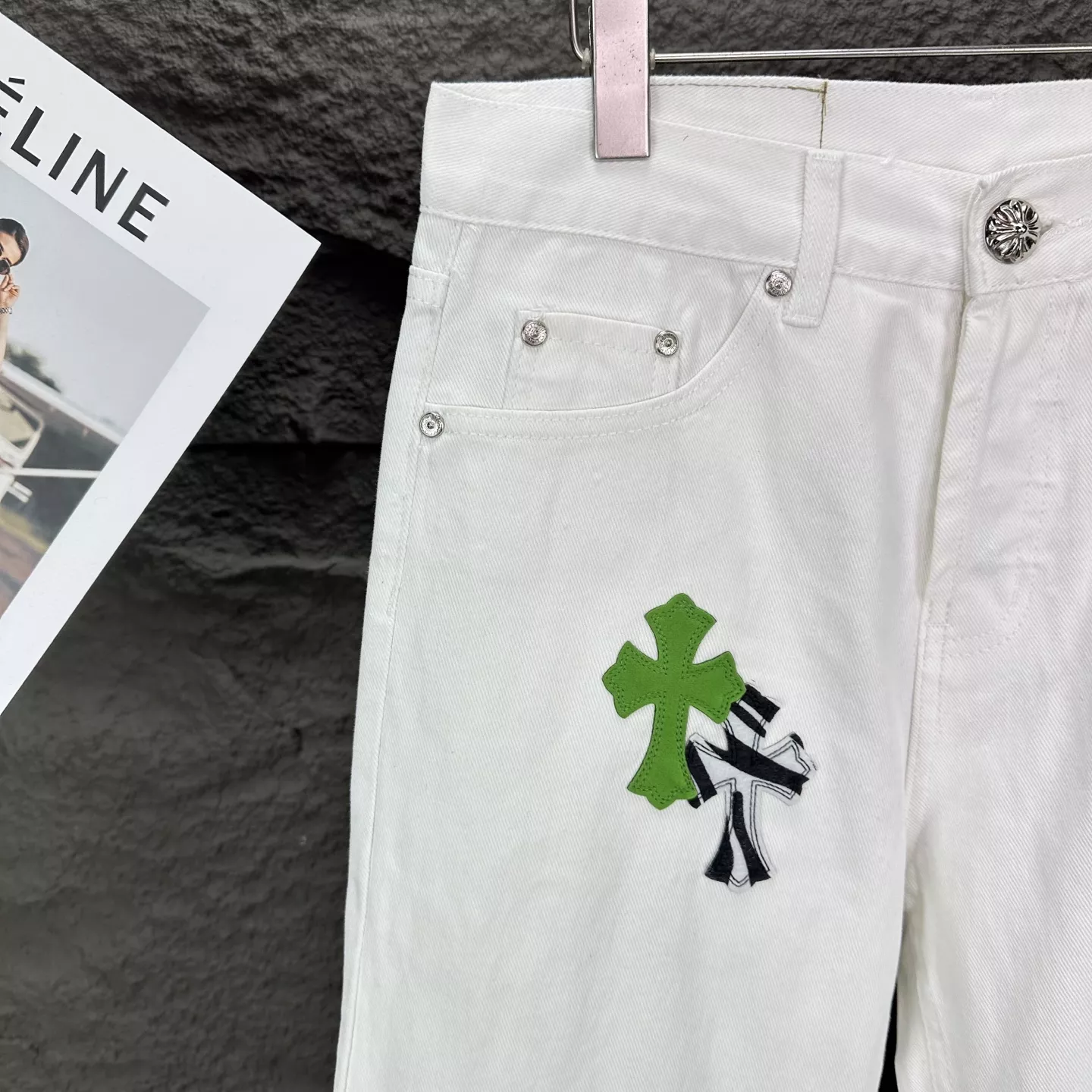 Durable 5243 Chrome Hearts Jeans For Men