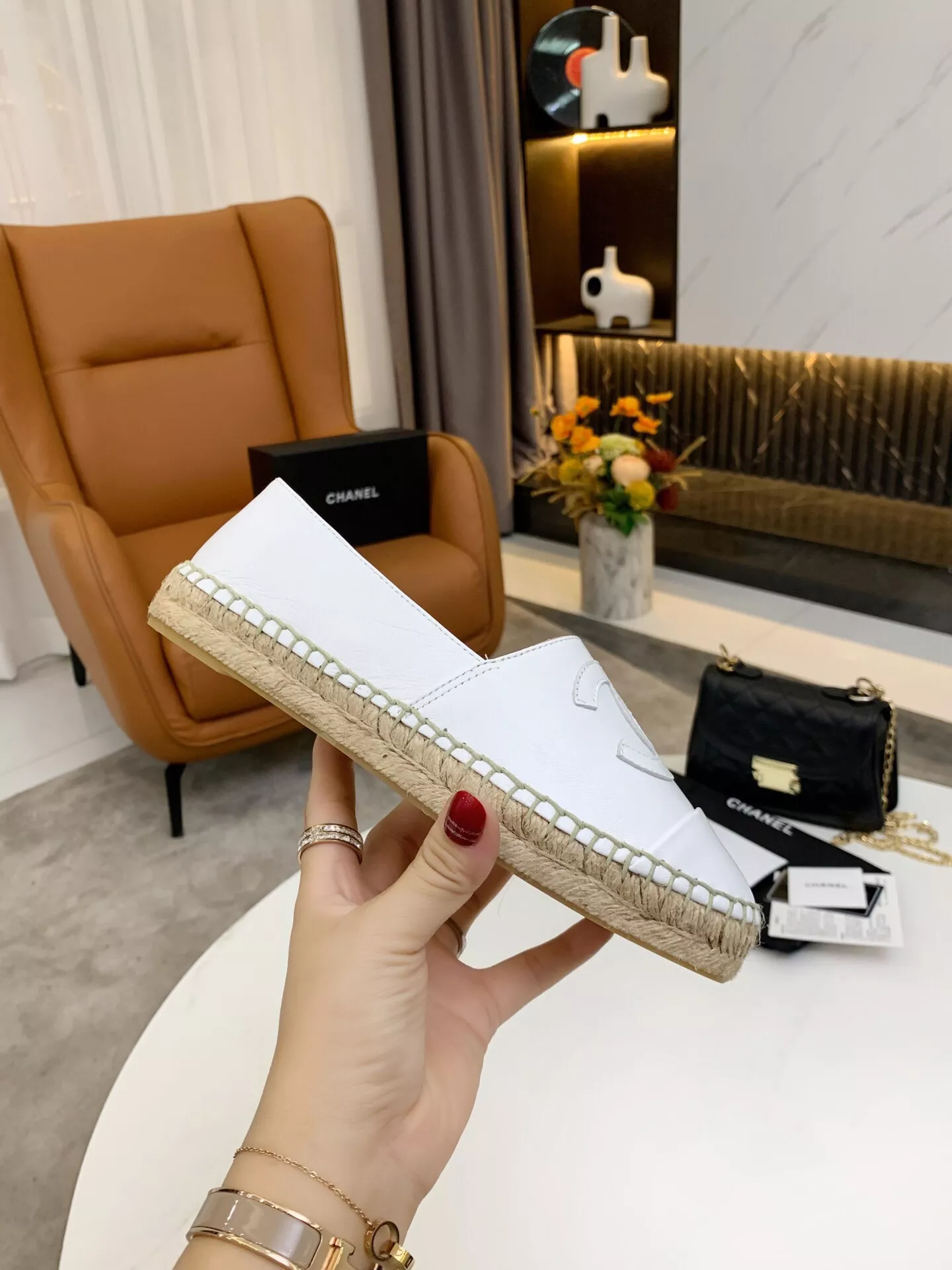 Durable 5382 Chanel Flat Shoes For Women