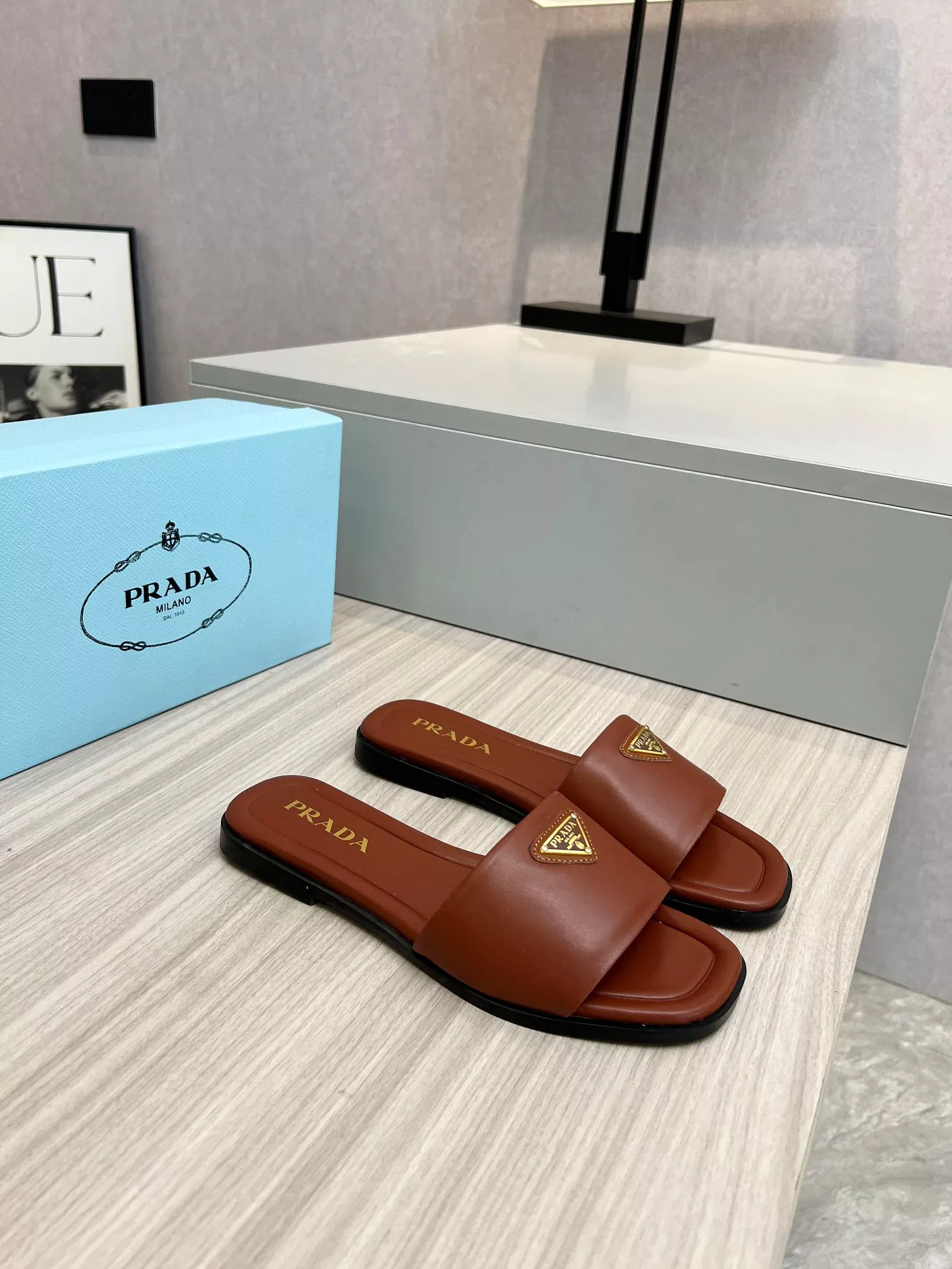 Durable 5436 Prada Slippers For Women