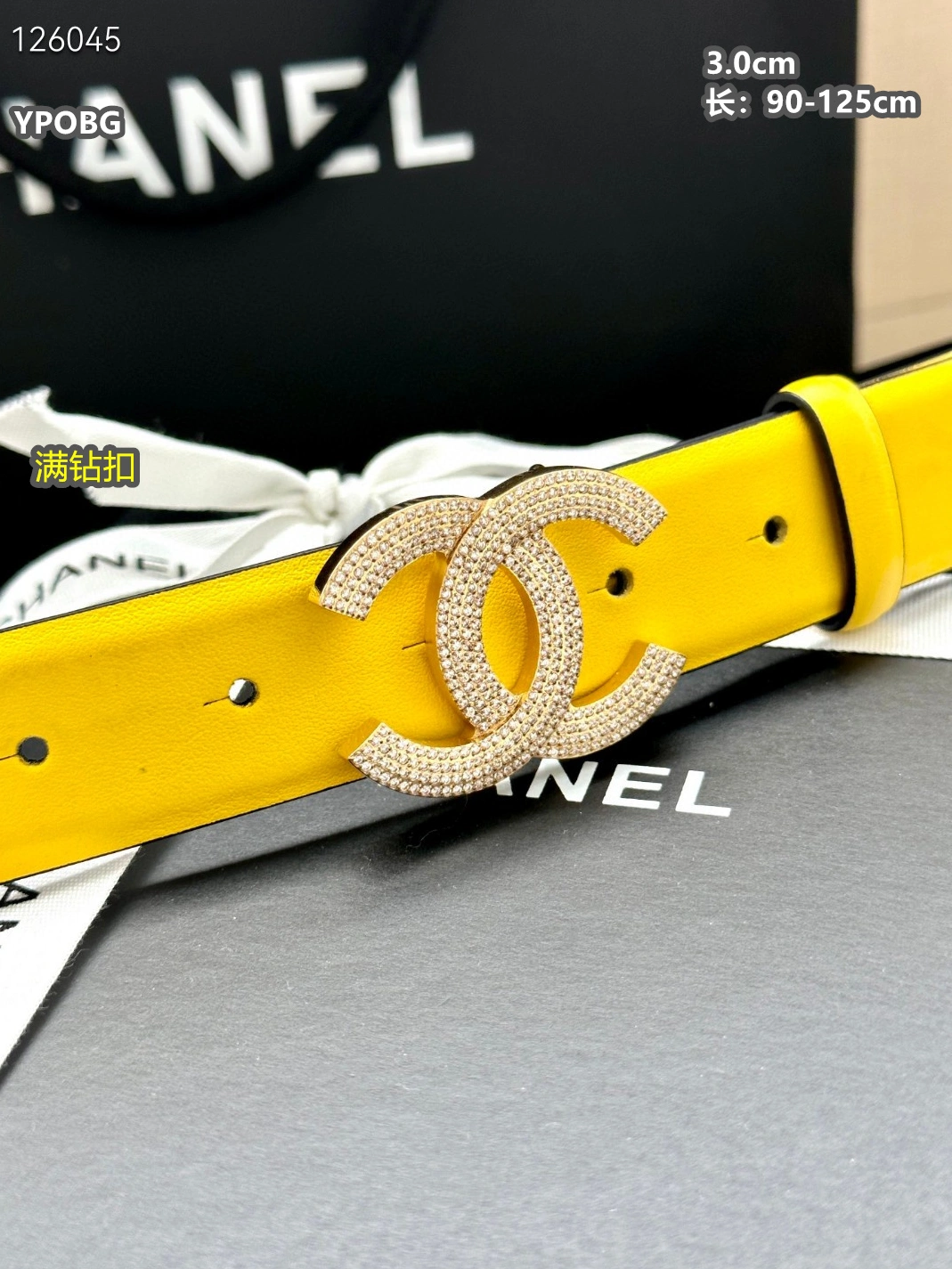 Durable 5553 Chanel AAA Quality Belts For Unisex