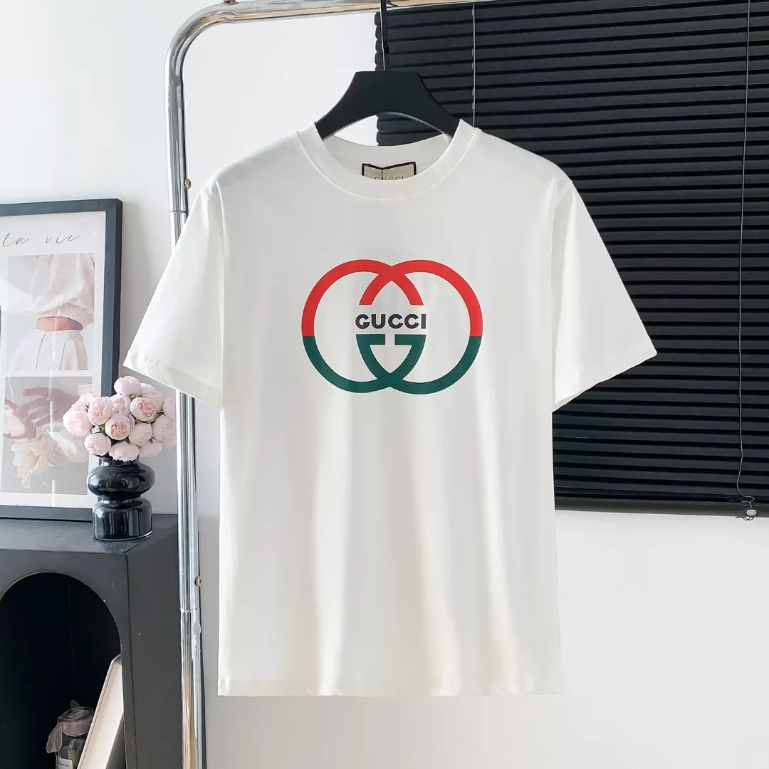 Durable 5589 Gucci T-Shirts Short Sleeved For Unisex