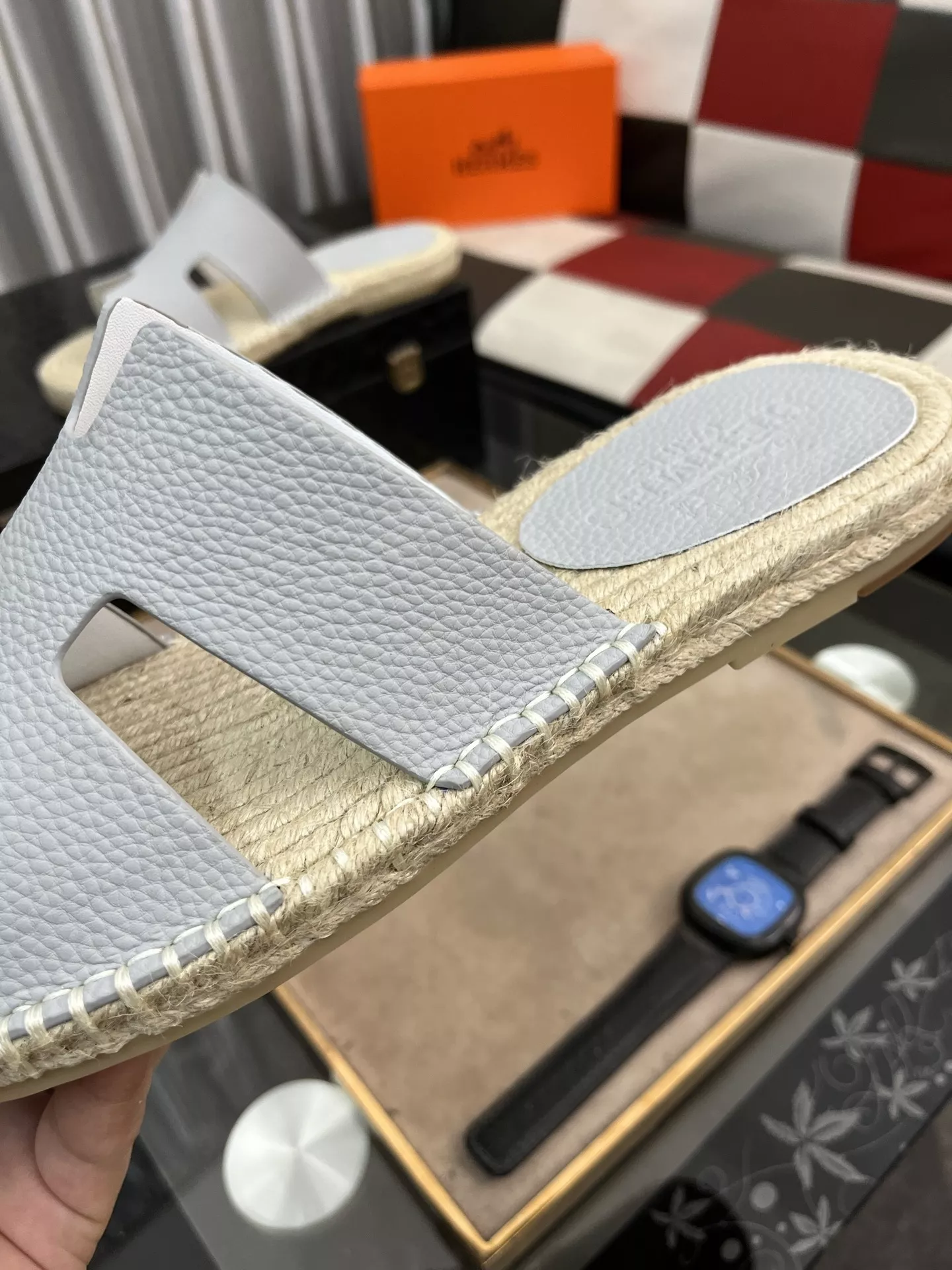 Durable 5661 Hermes Slippers For Men