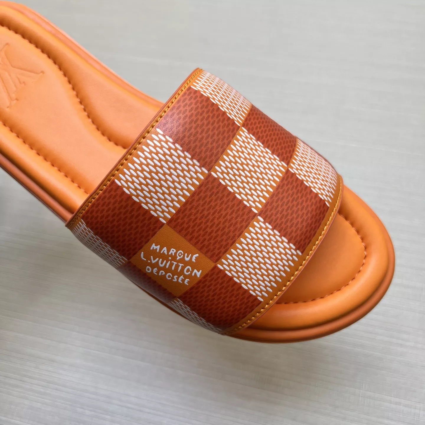 Durable 574 Louis Vuitton Slippers For Men
