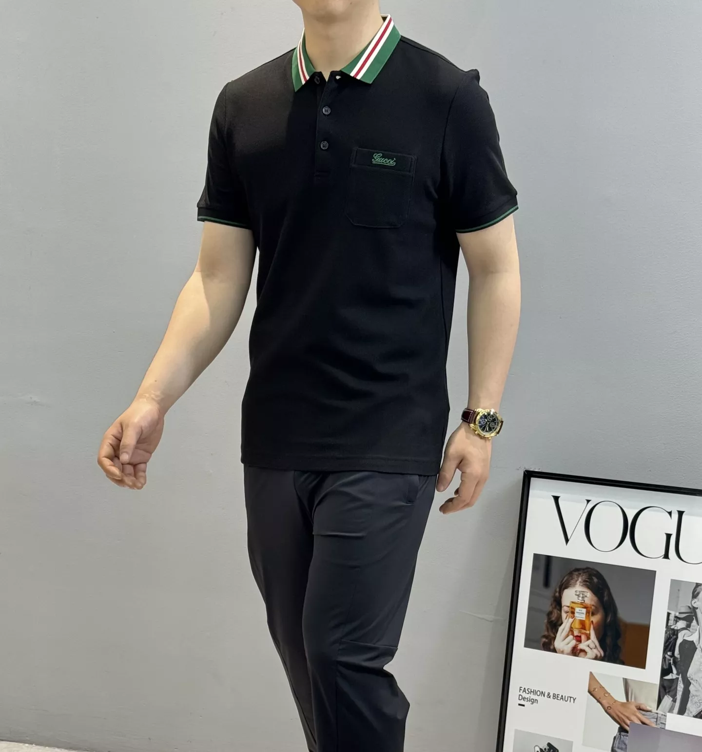 Durable 5819 Gucci T-Shirts Short Sleeved For Men