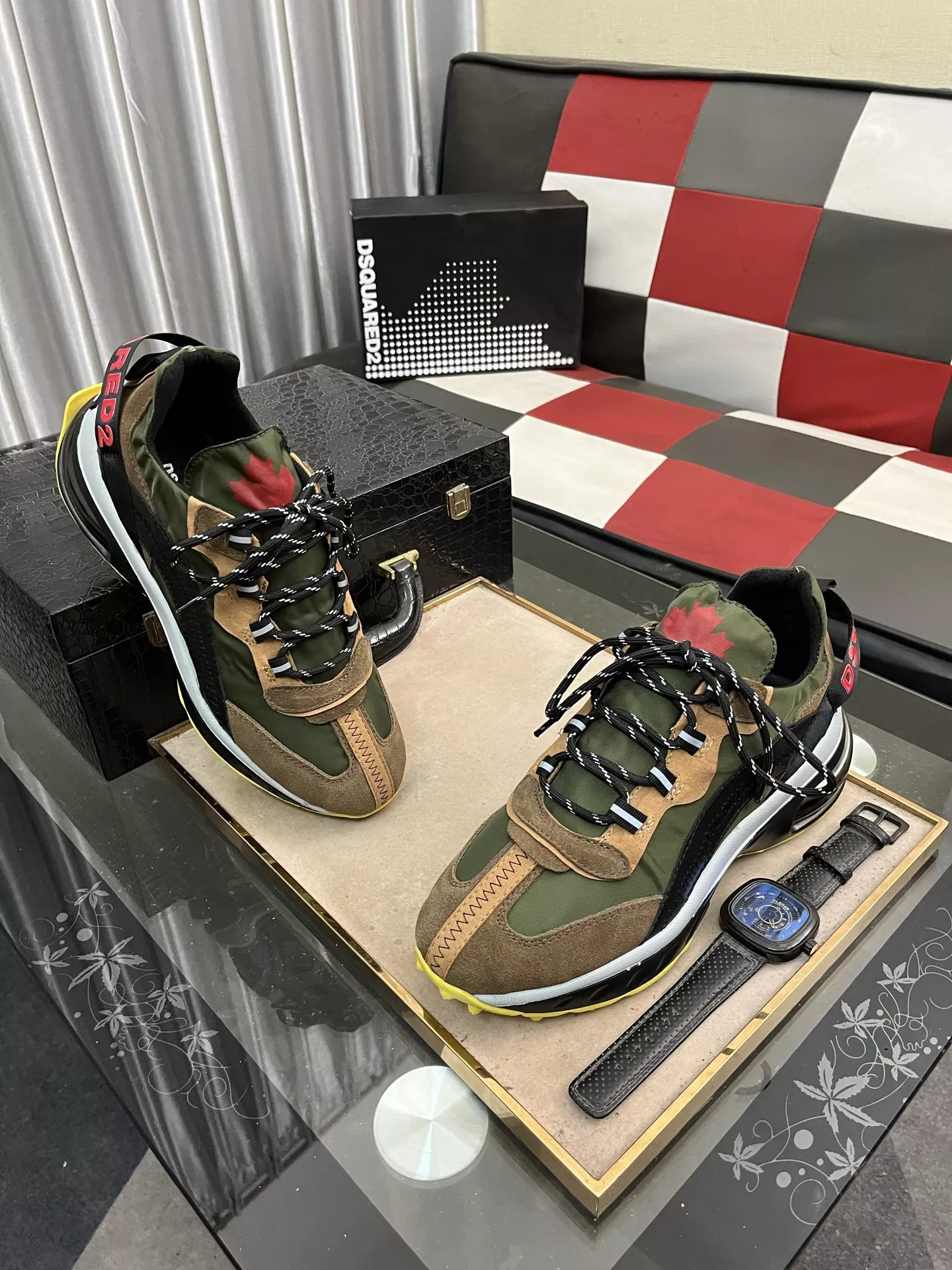 Durable 5837 Dsquared Casual Shoes For Men