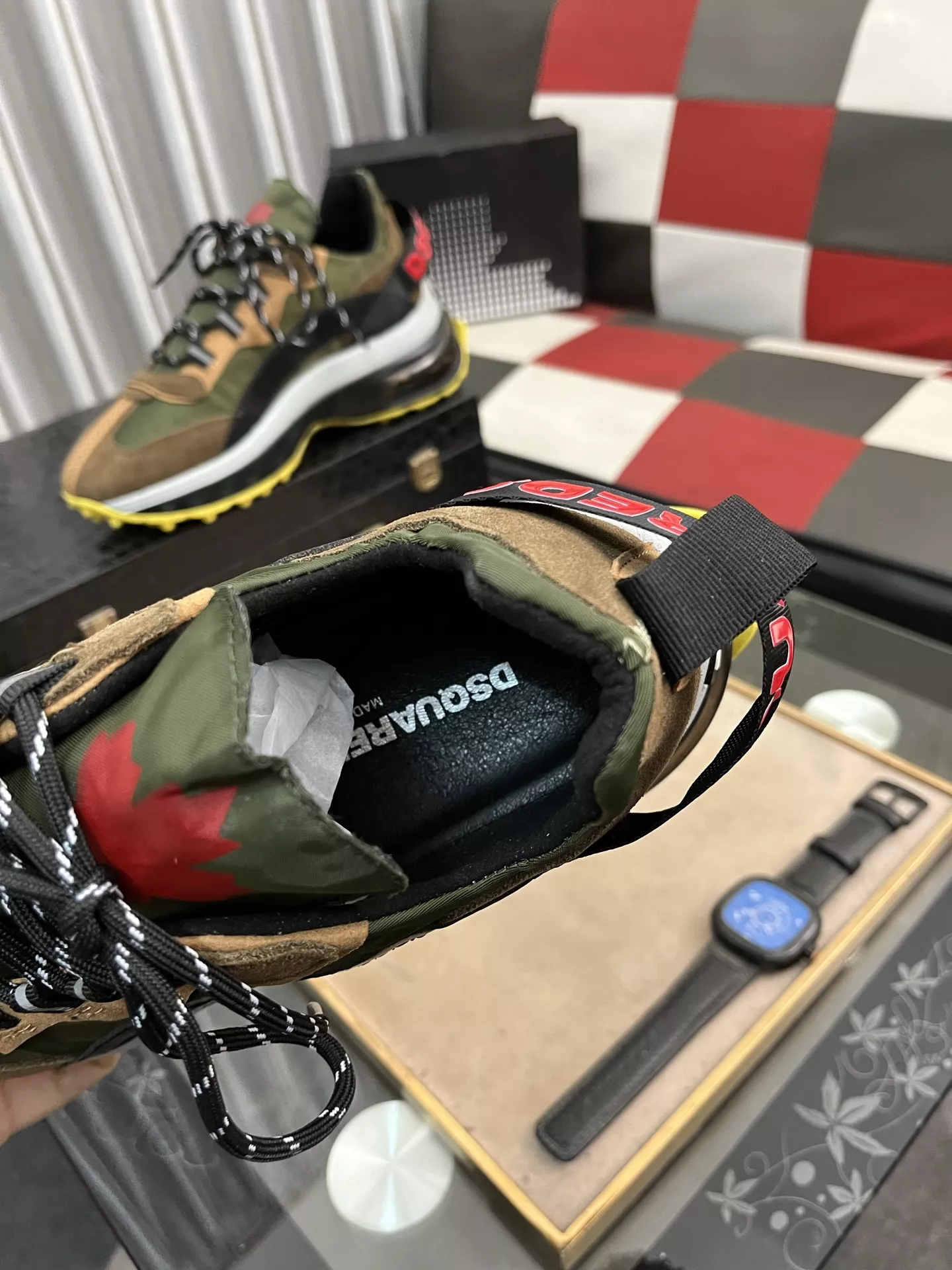 Durable 5837 Dsquared Casual Shoes For Men