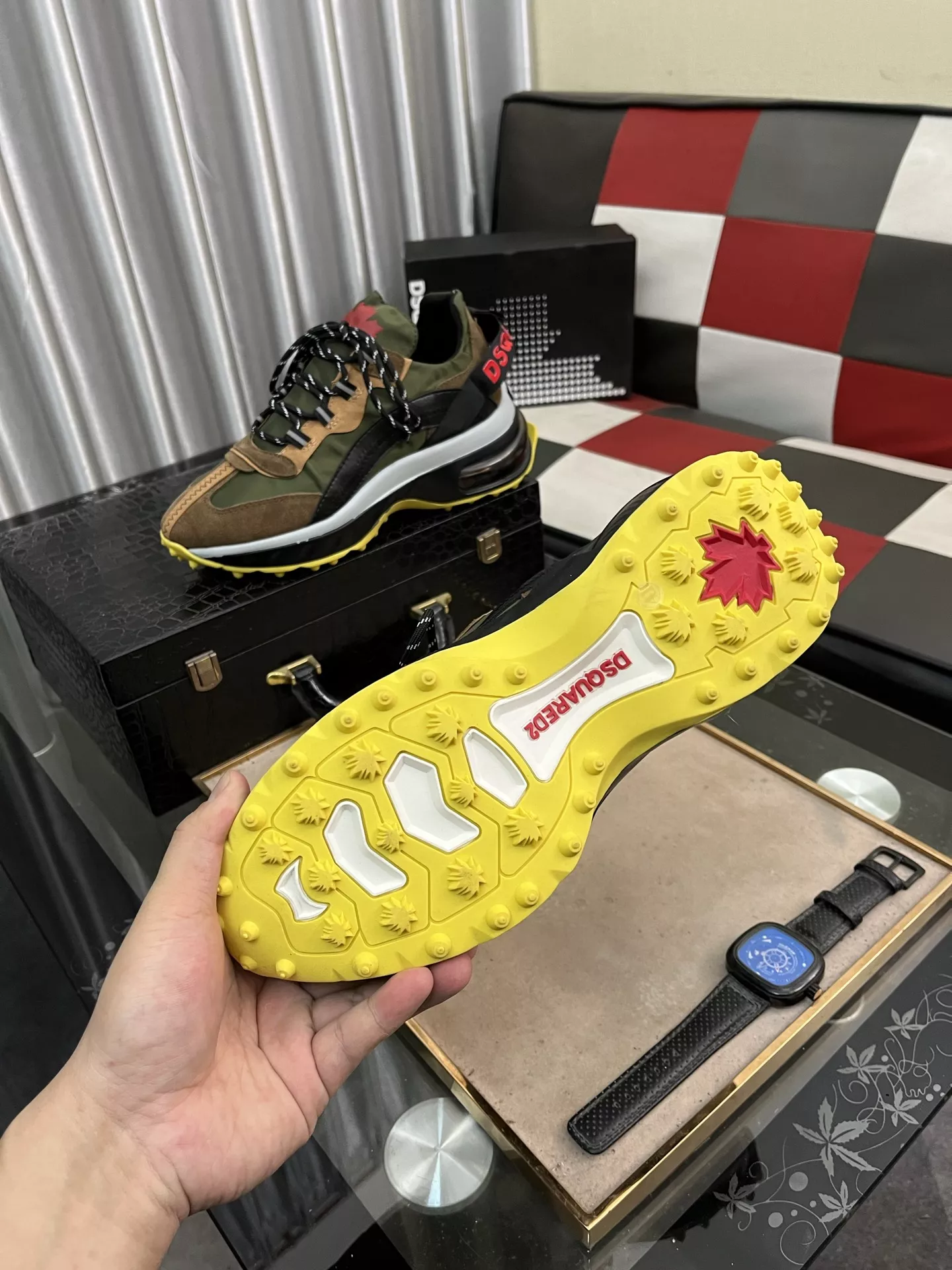 Durable 5837 Dsquared Casual Shoes For Men