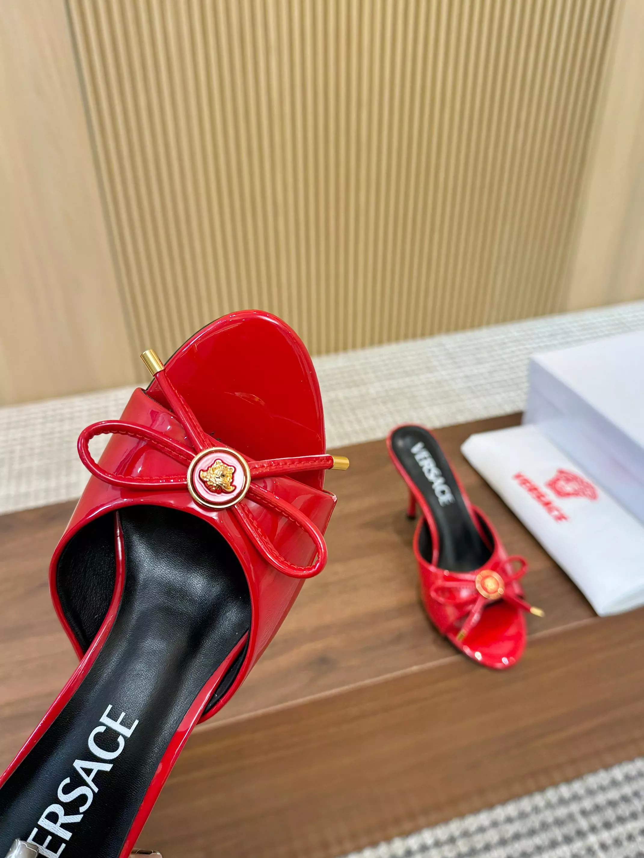 Durable 5865 Versace Slippers For Women