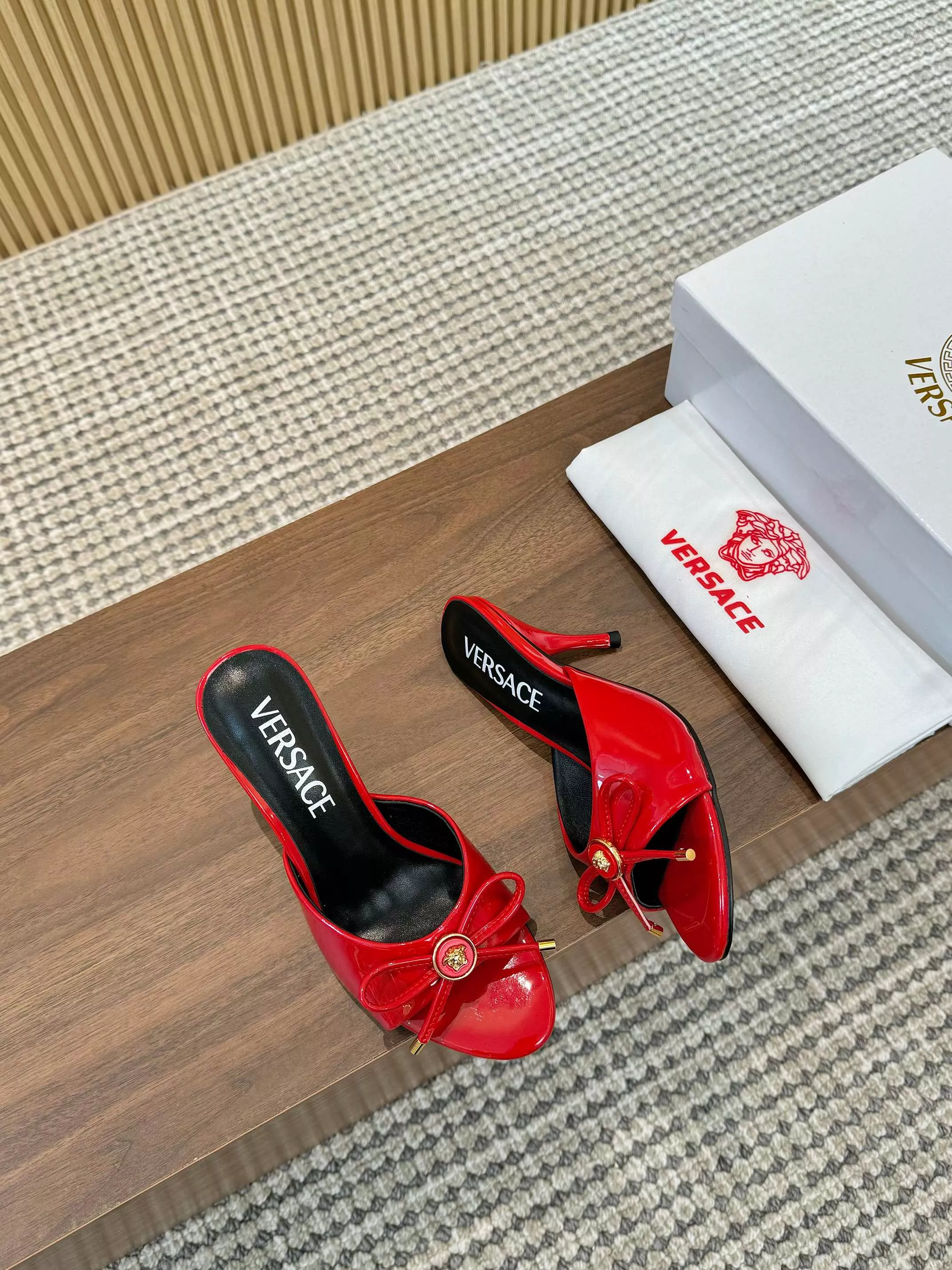 Durable 5865 Versace Slippers For Women