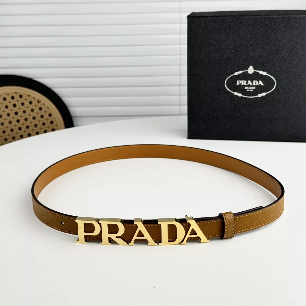 Durable 5894 Prada AAA Quality Belts In 2.5cm For Women