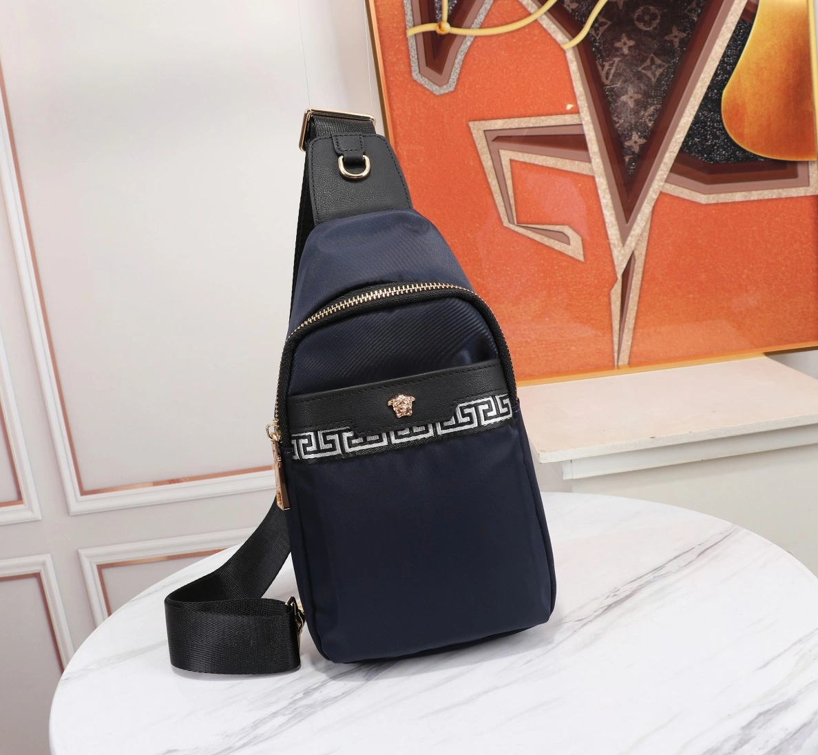 Durable 598 Versace AAA Man Messenger Bags