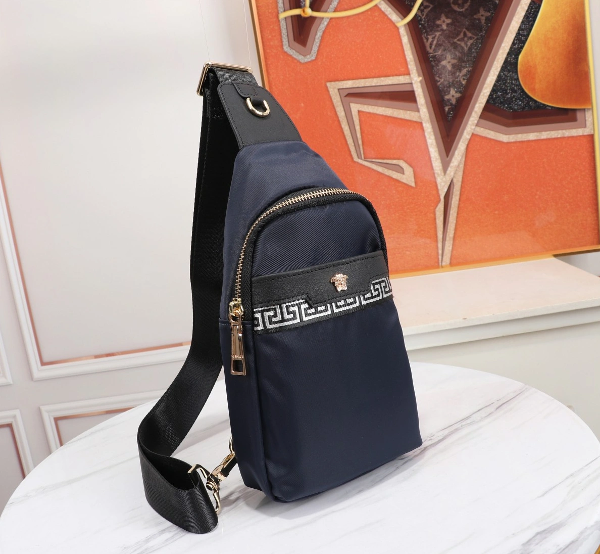 Durable 598 Versace AAA Man Messenger Bags