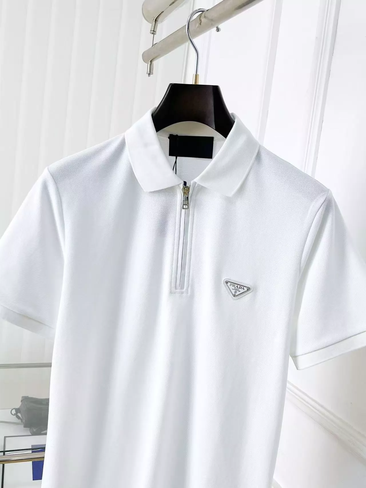 Durable 5984 Prada T-Shirts Short Sleeved For Men