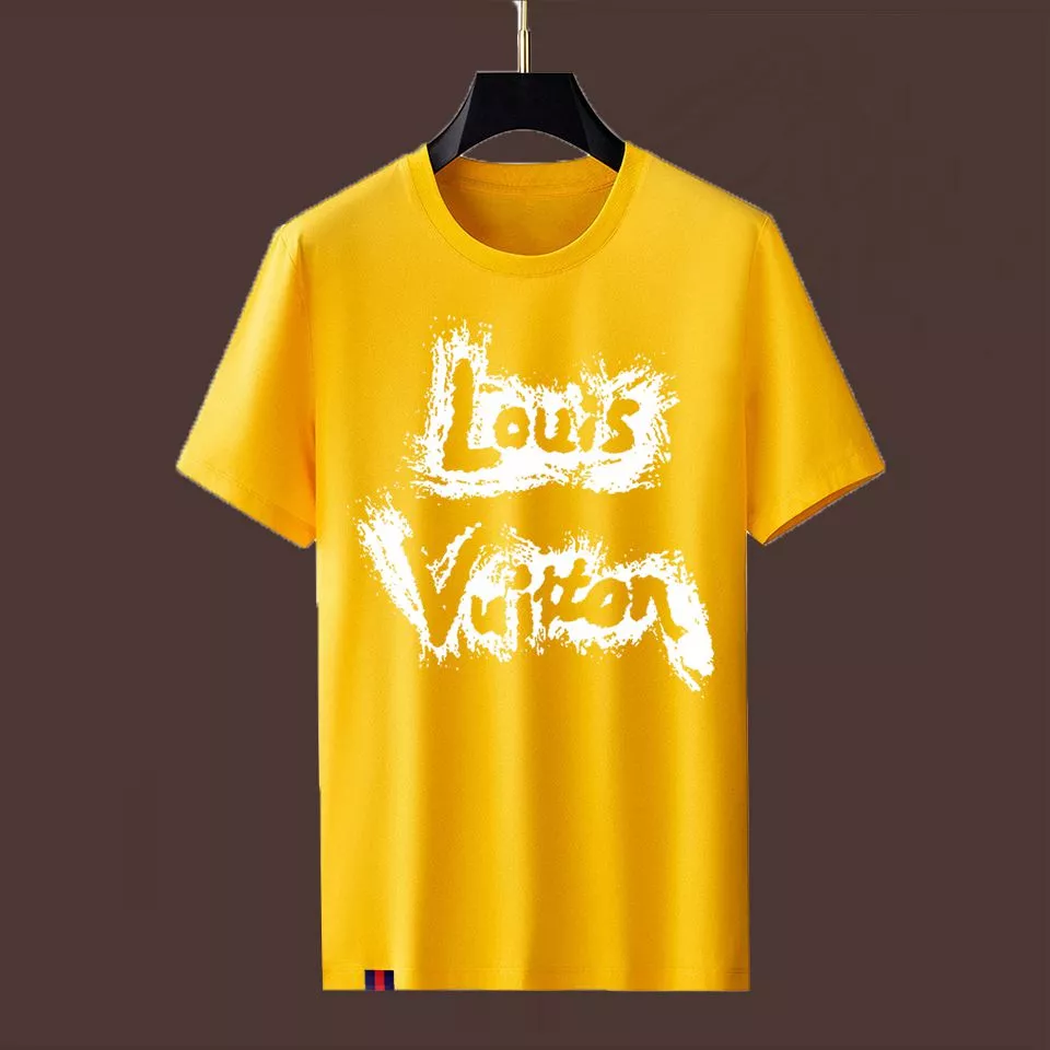 Durable 5986 Louis Vuitton LV T-Shirts Short Sleeved For Men