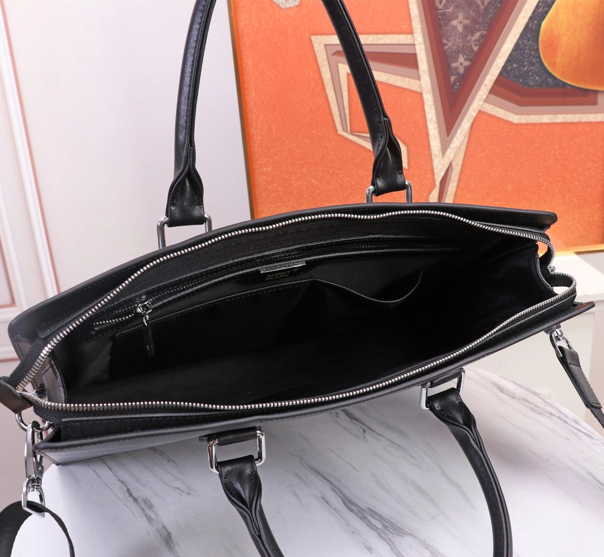 Durable 6004 Mont Blanc AAA Man Handbags