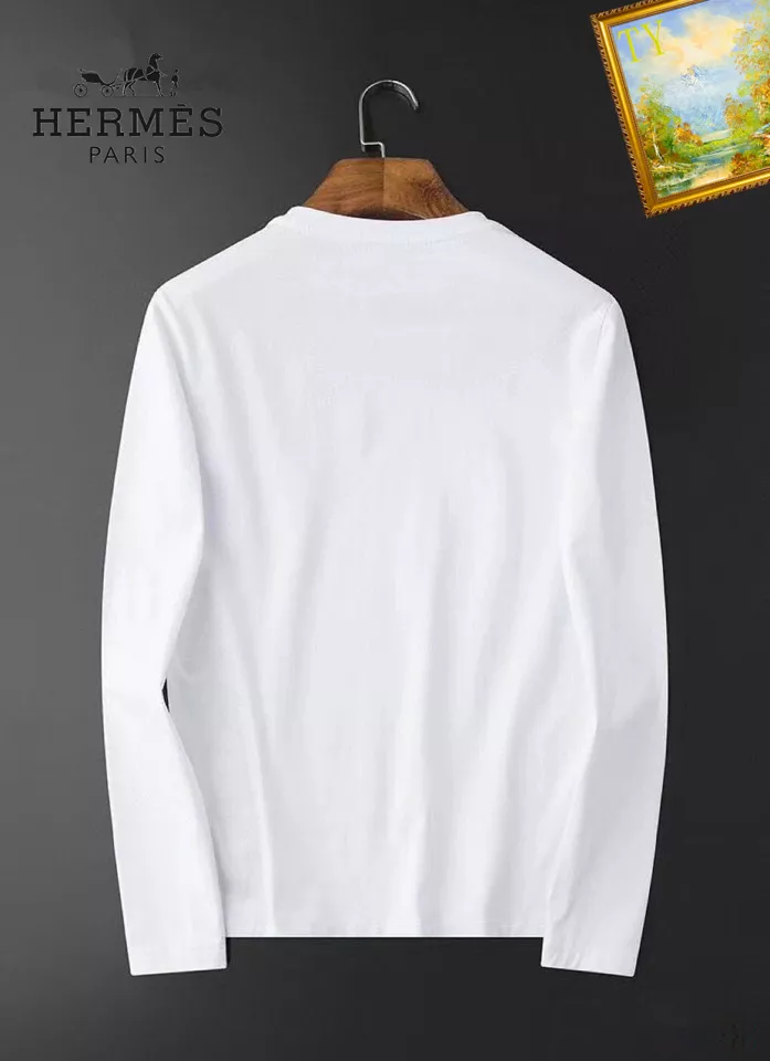 Durable 6056 Hermes T-Shirts Long Sleeved For Unisex