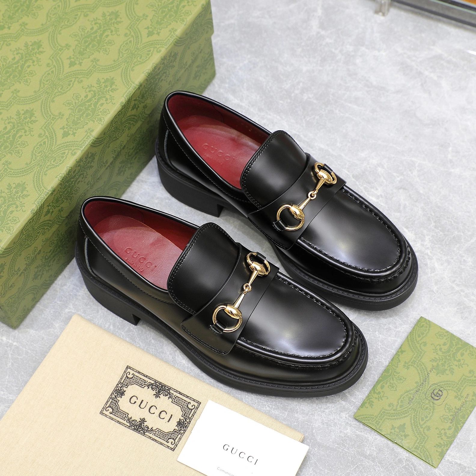 Durable 6104 Gucci Oxfords Shoes For Women