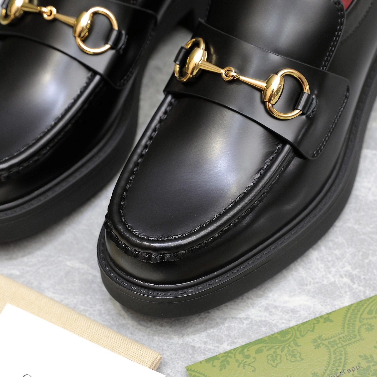 Durable 6104 Gucci Oxfords Shoes For Women