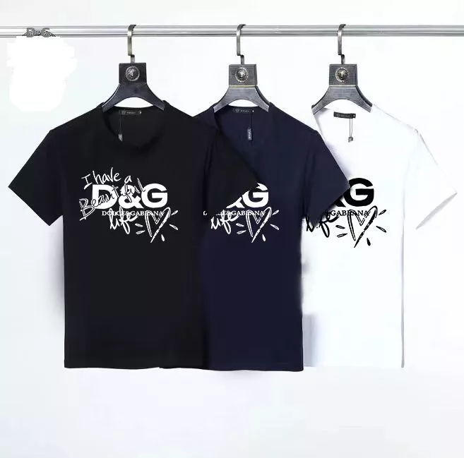 Durable 6109 Dolce & Gabbana D&G T-Shirts Short Sleeved For Men